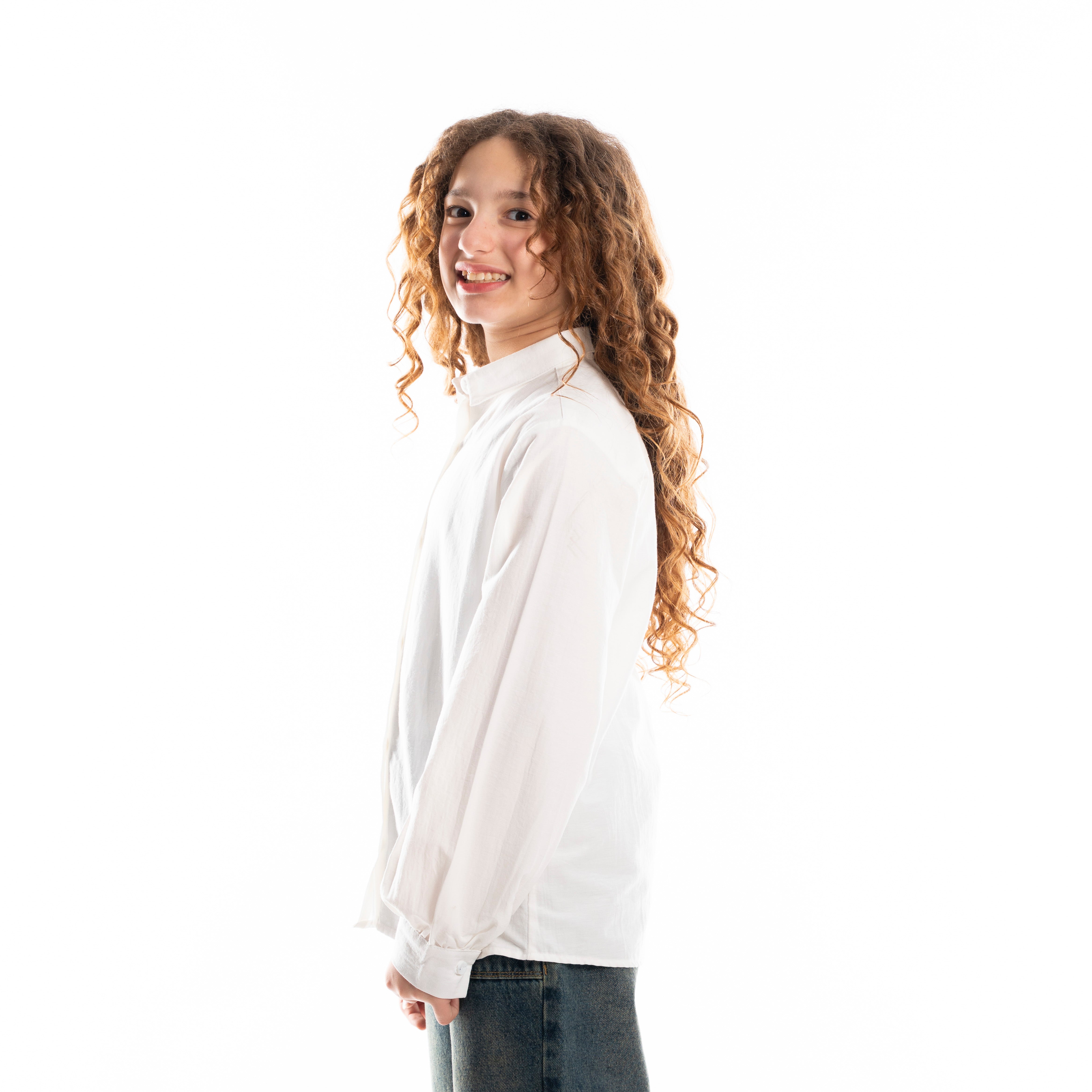 Blouse - Girls - Plain
