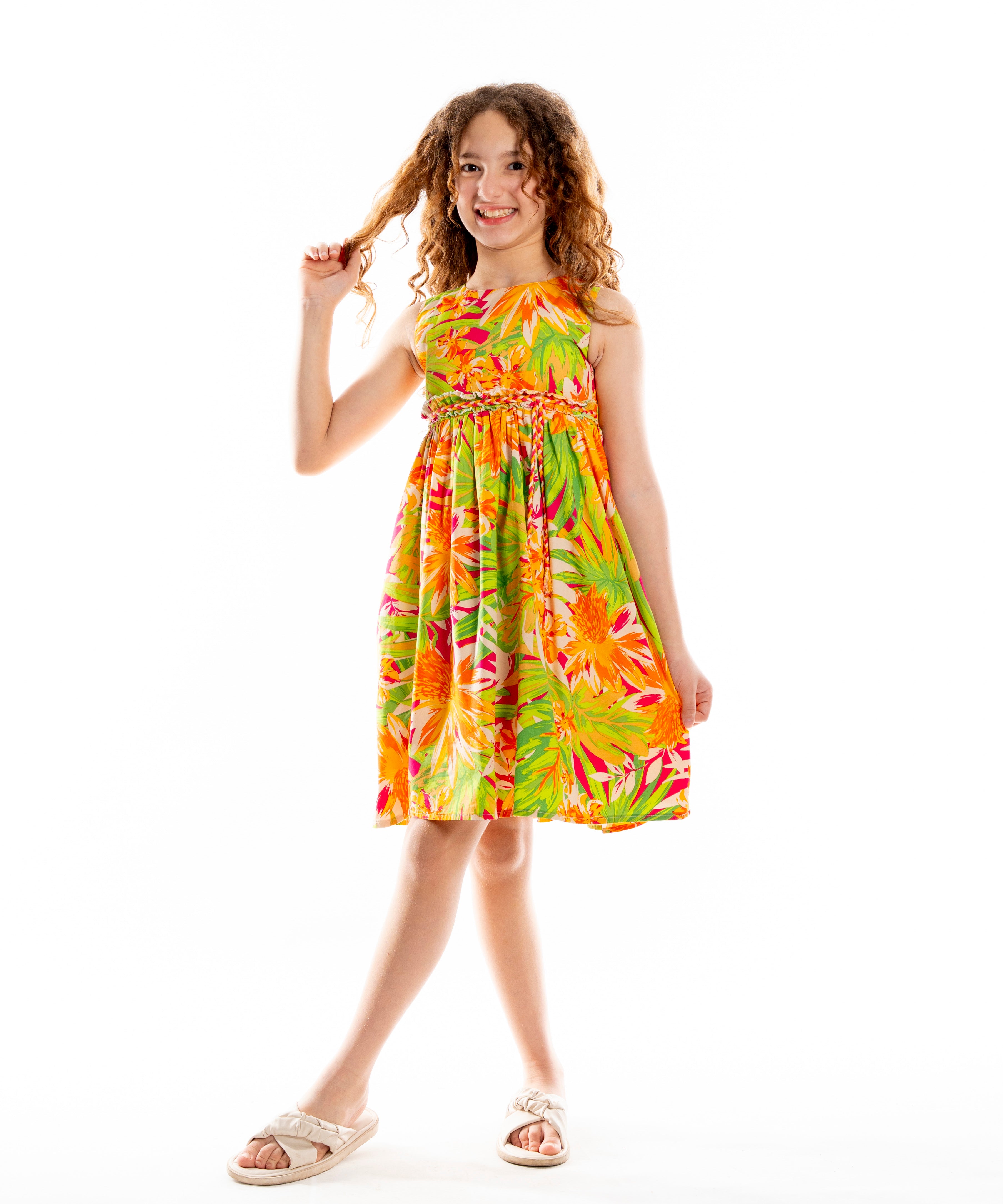 Dress - Girls - Plaid