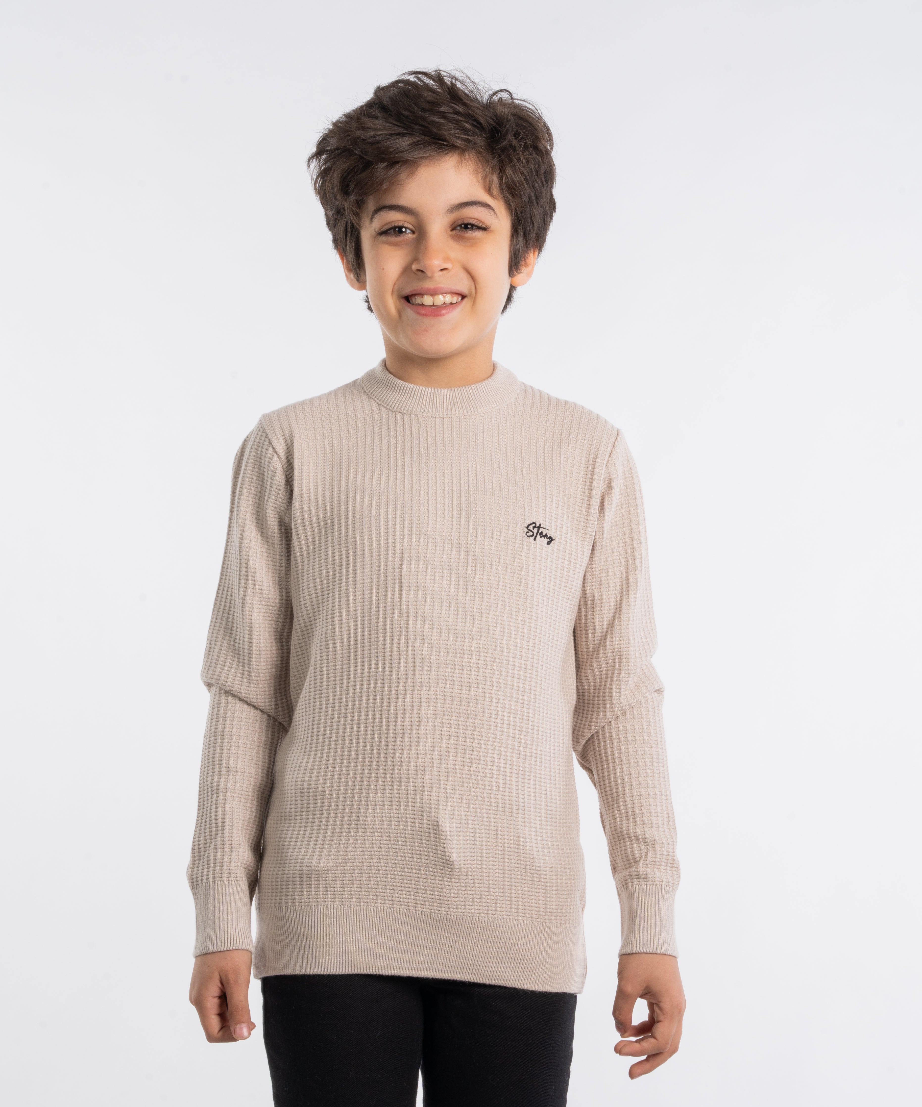 Pullover - Boys - Ribbed