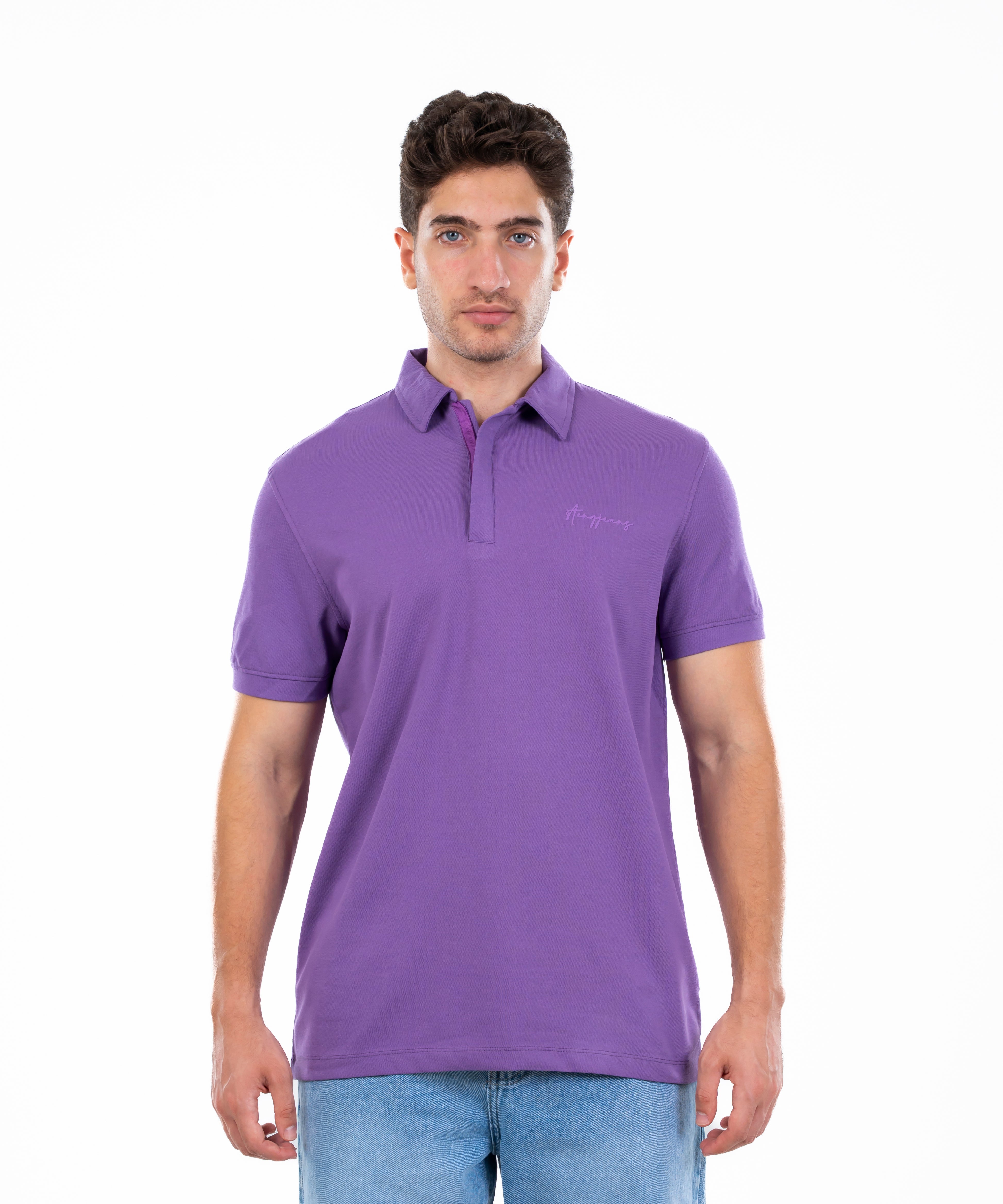 Polo T-shirt - Men - Plain