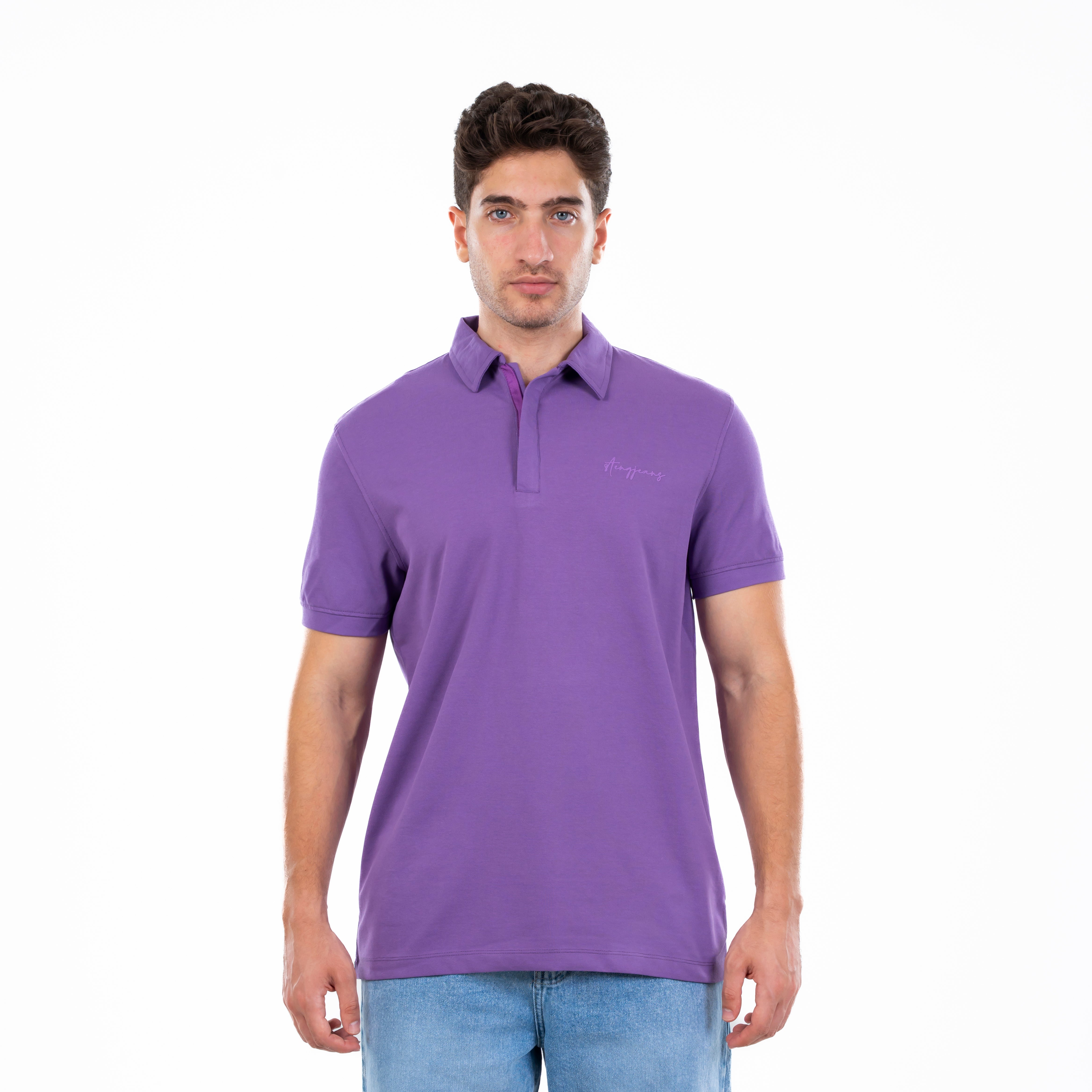 Polo T-shirt - Men - Plain