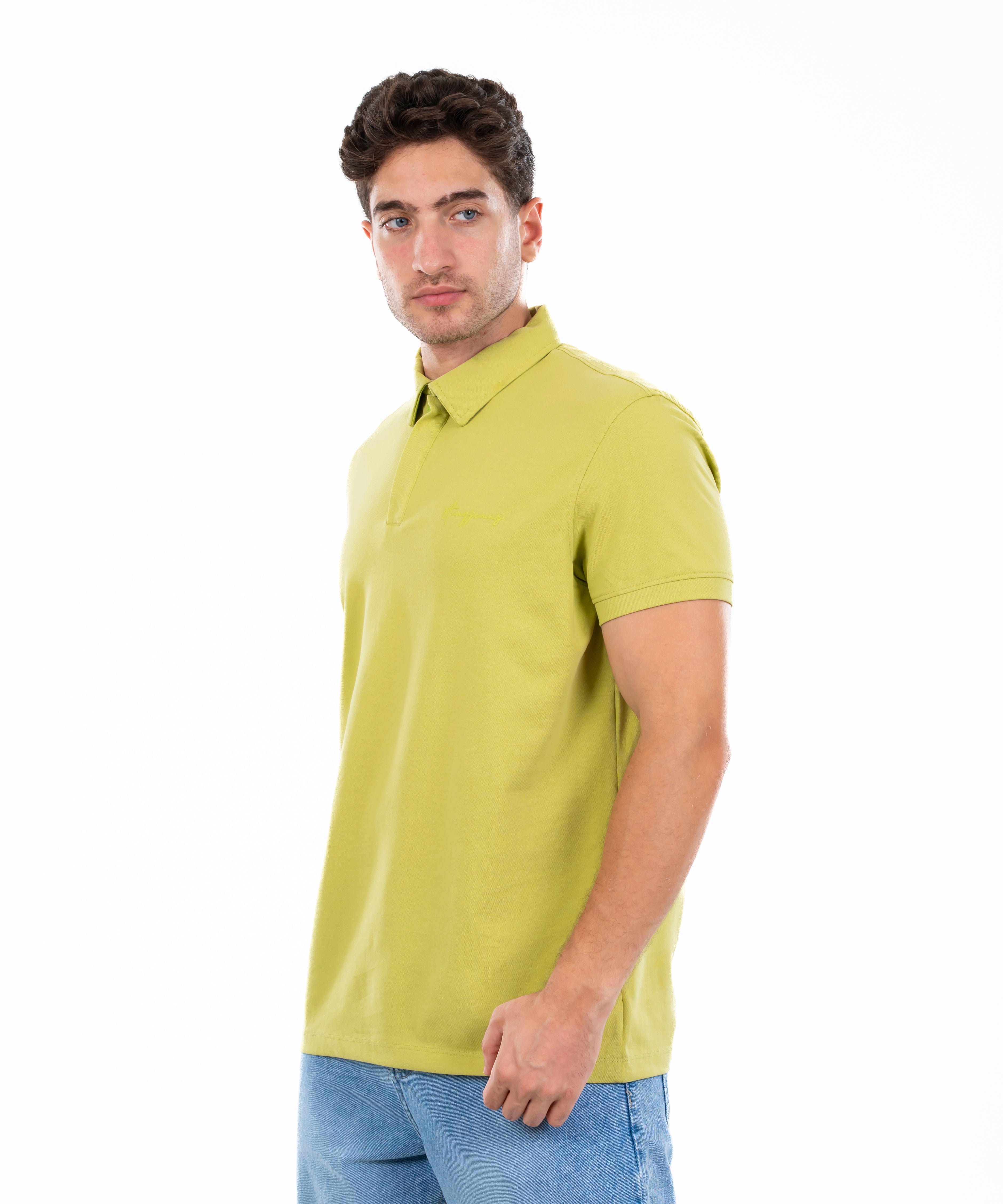 Polo T-shirt - Men - Plain