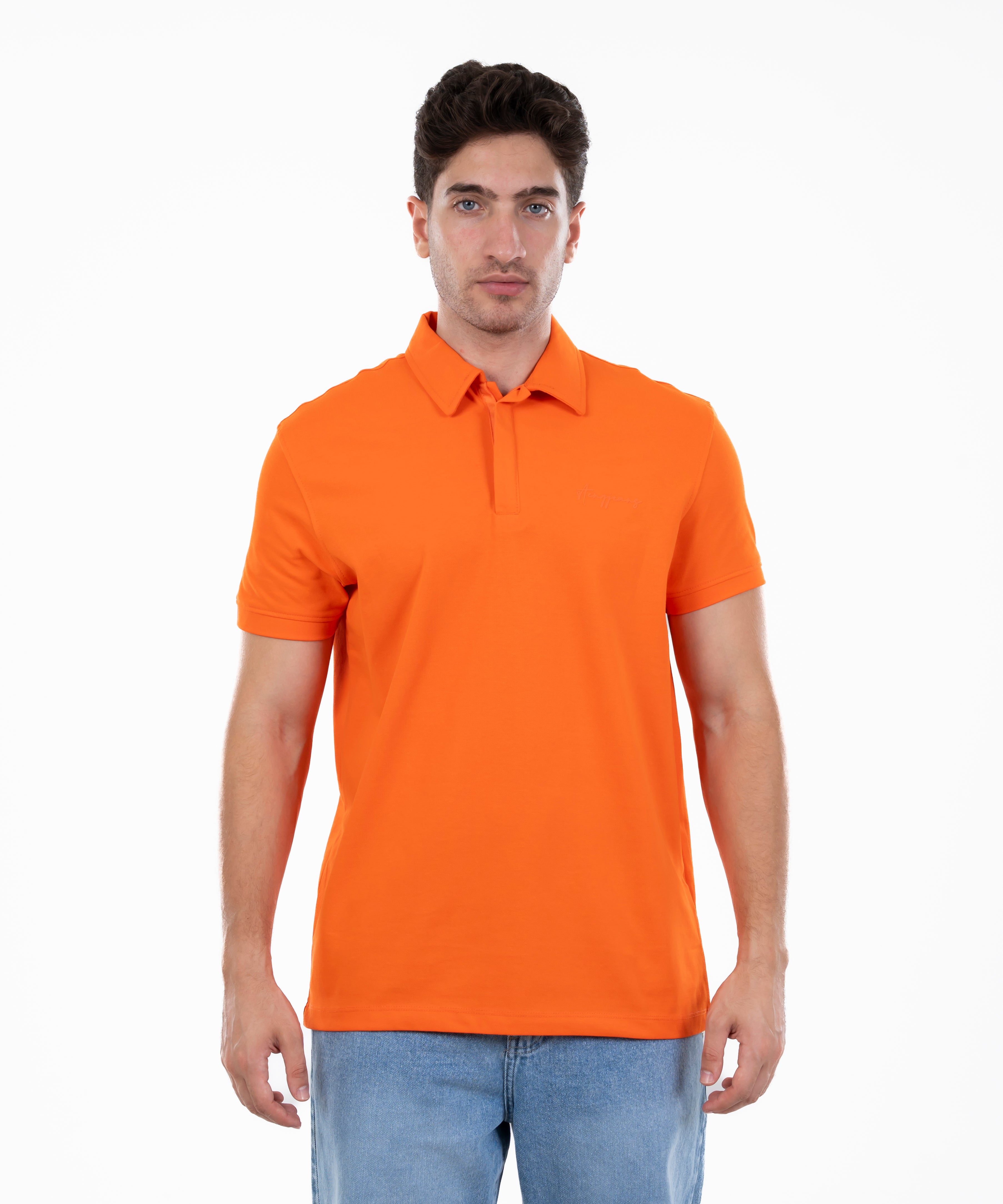 Polo T-shirt - Men - Plain