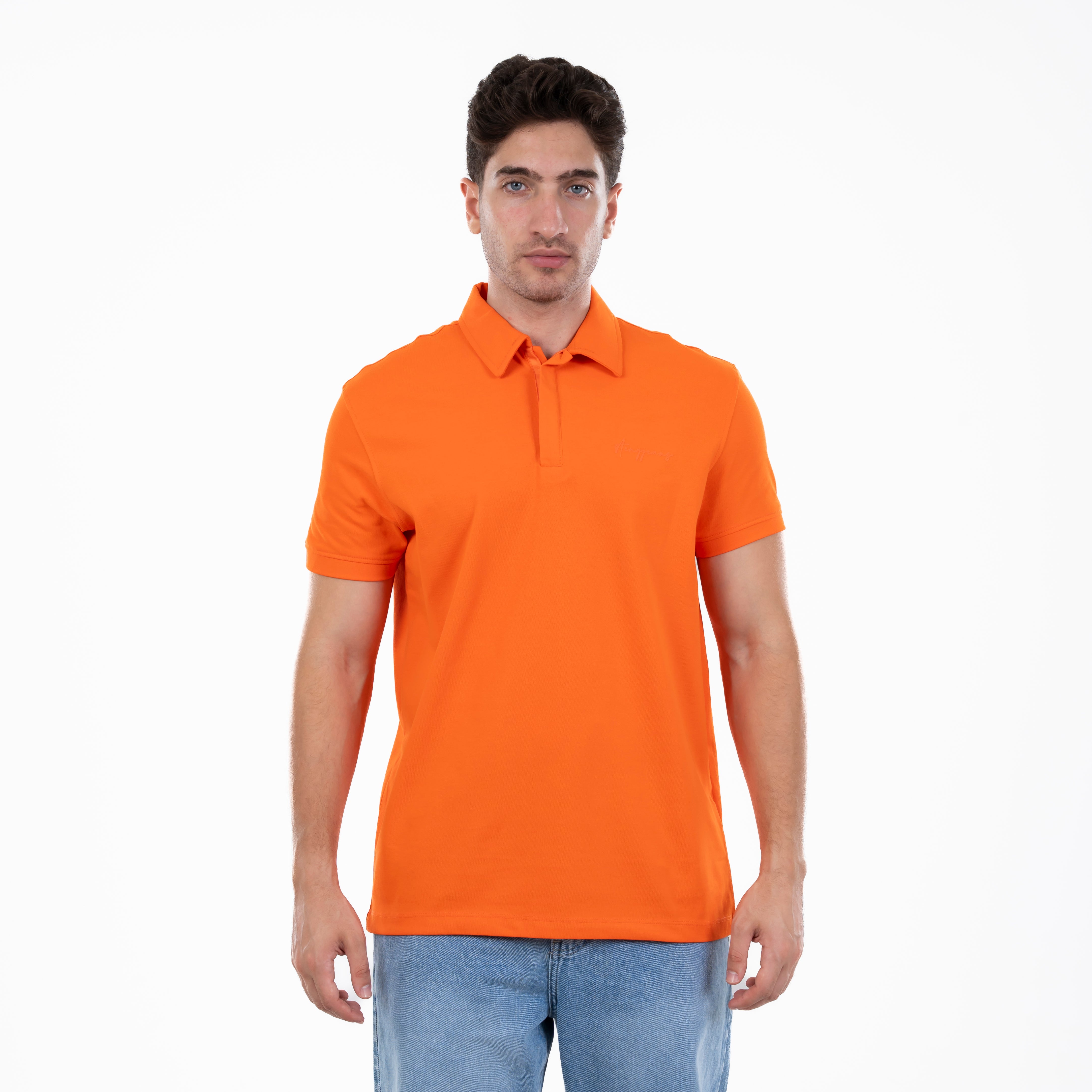 Polo T-shirt - Men - Plain