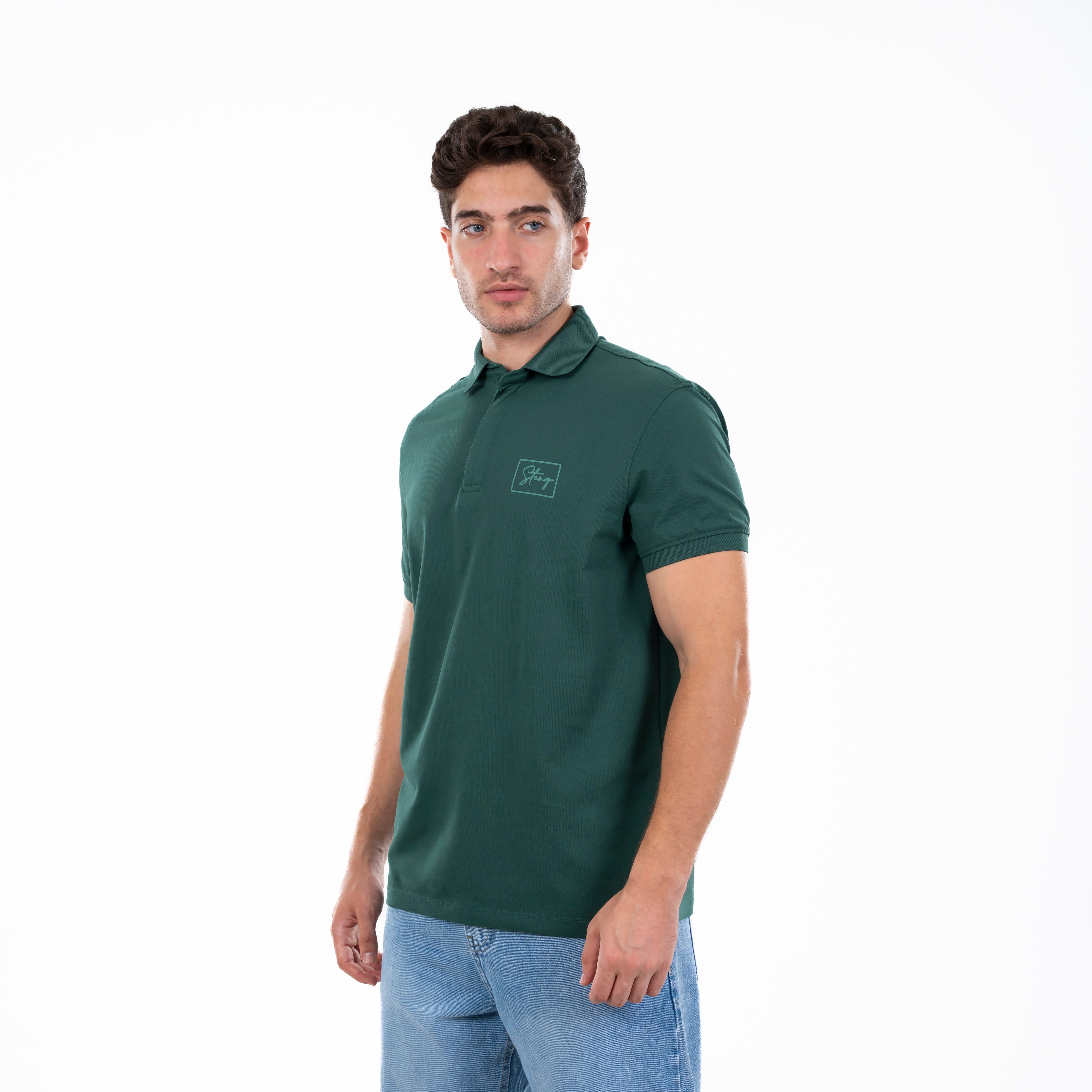 Polo T-shirt - Men - Plain