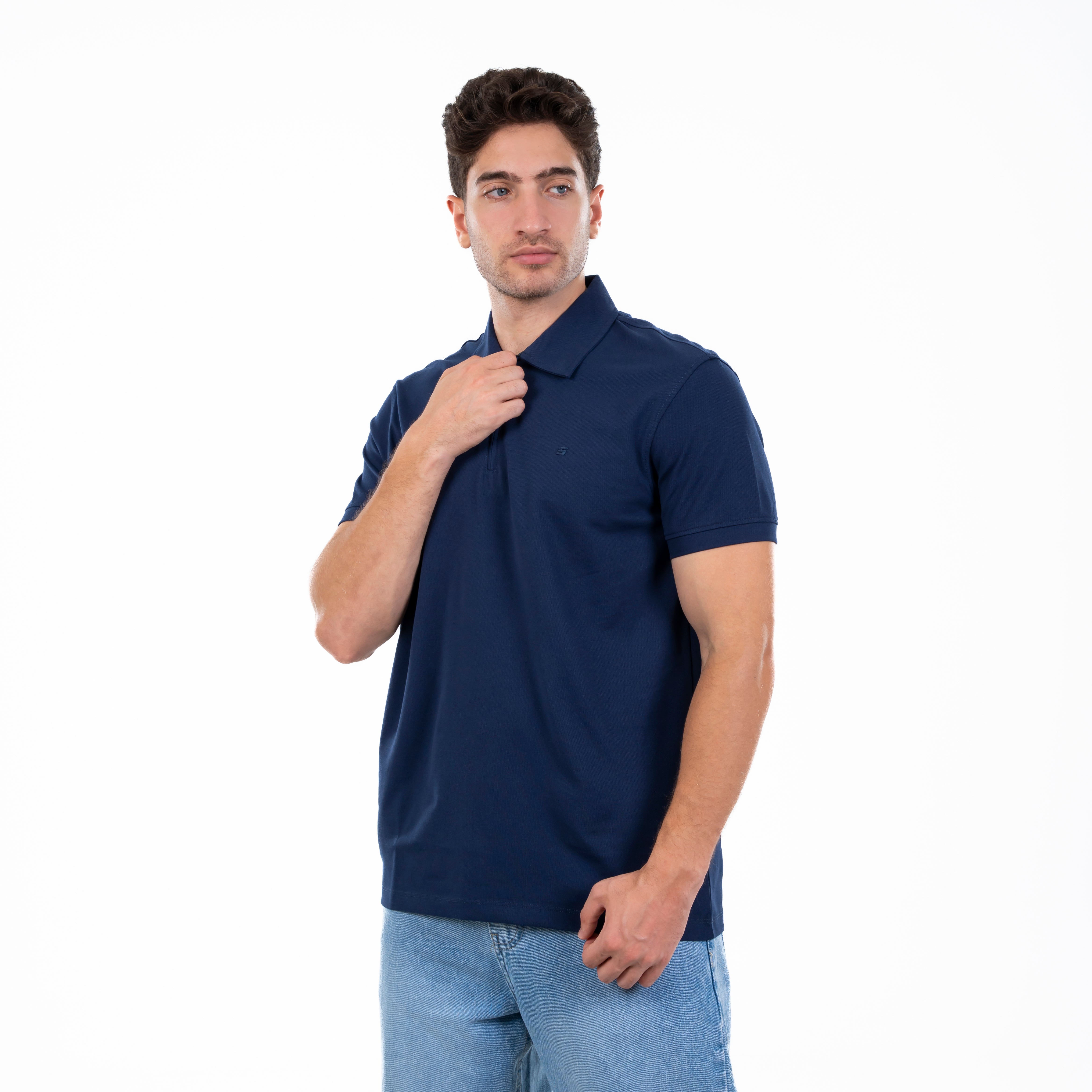 Polo T-shirt - Men - Plain