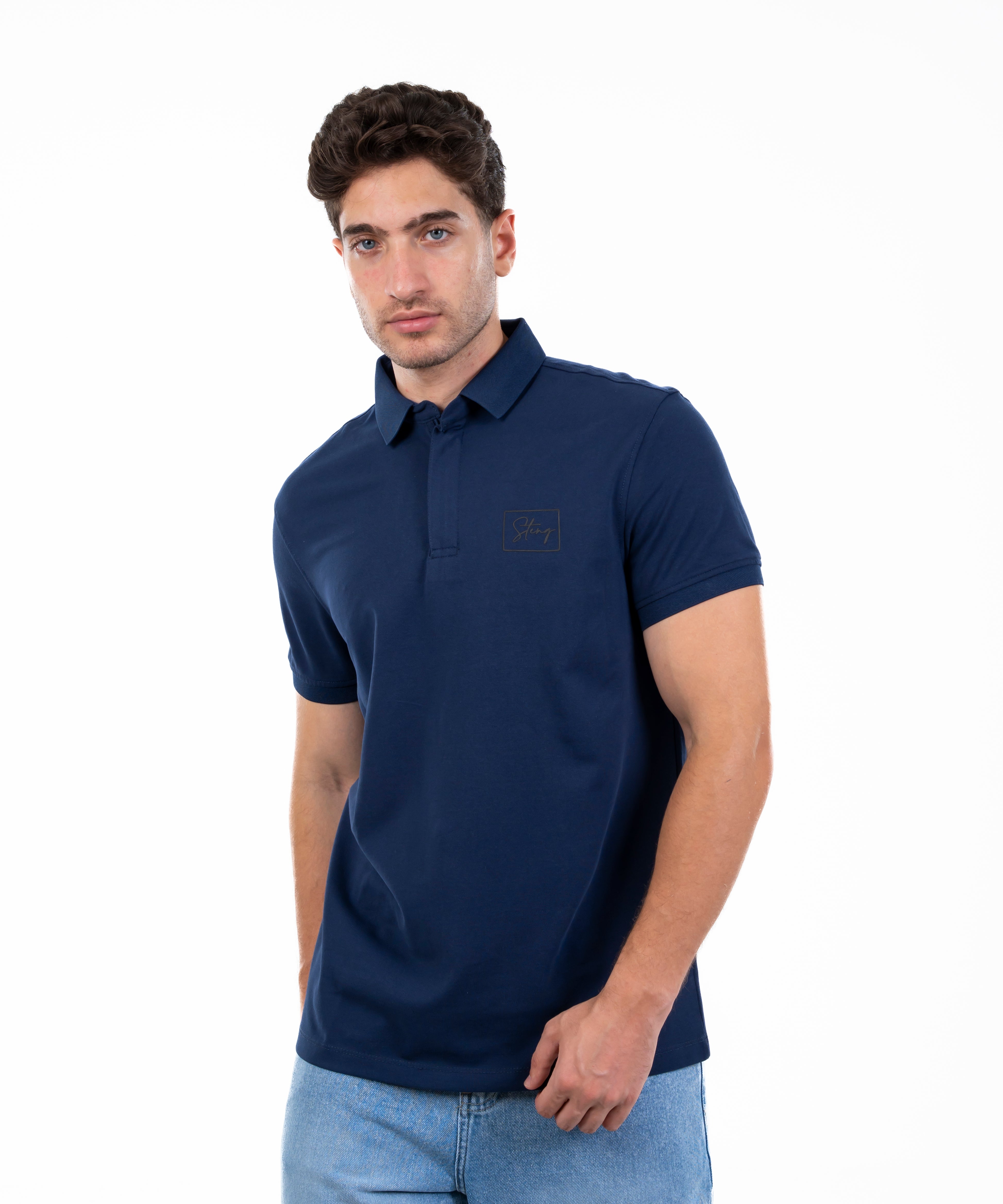 Polo T-shirt - Men - Plain