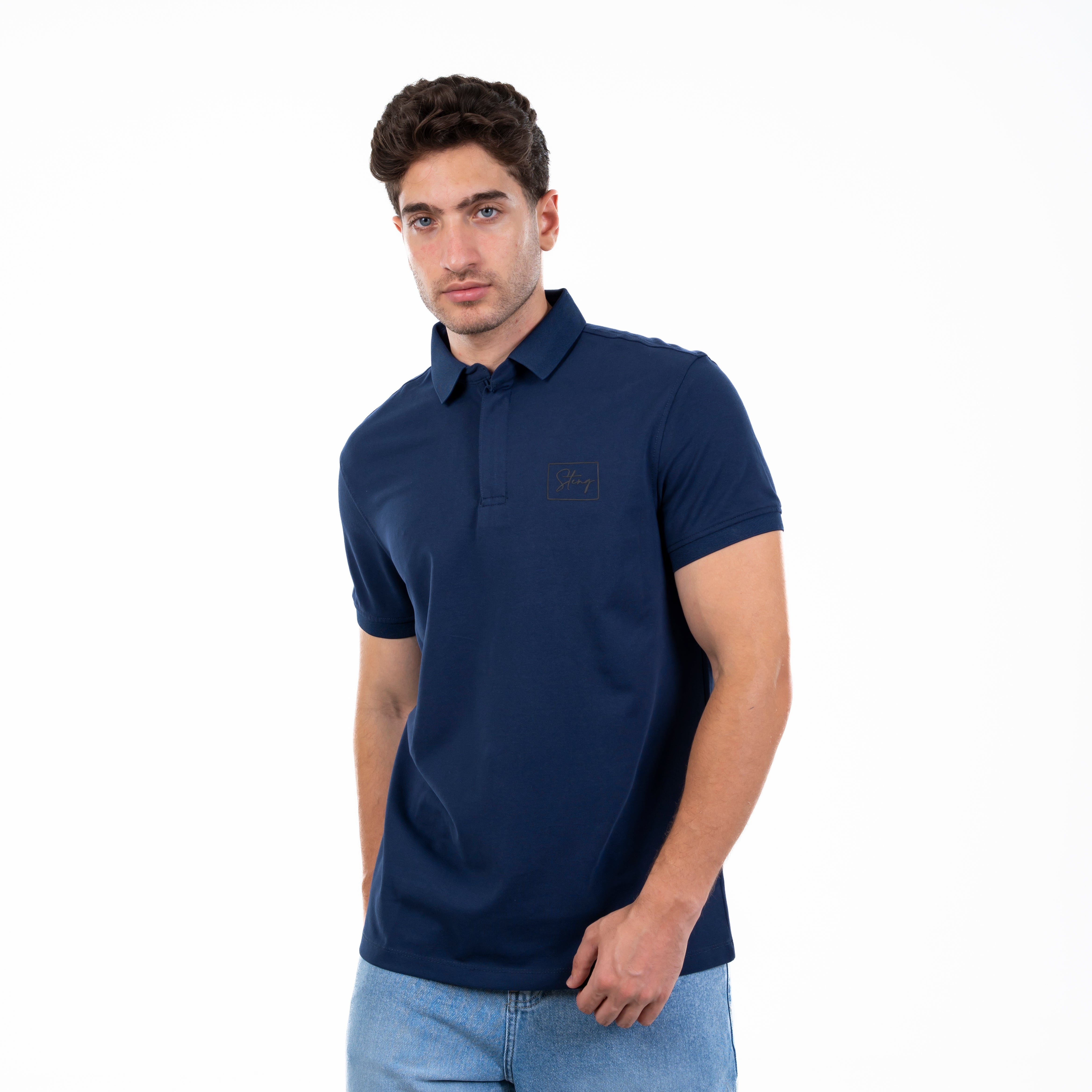 Polo T-shirt - Men - Plain