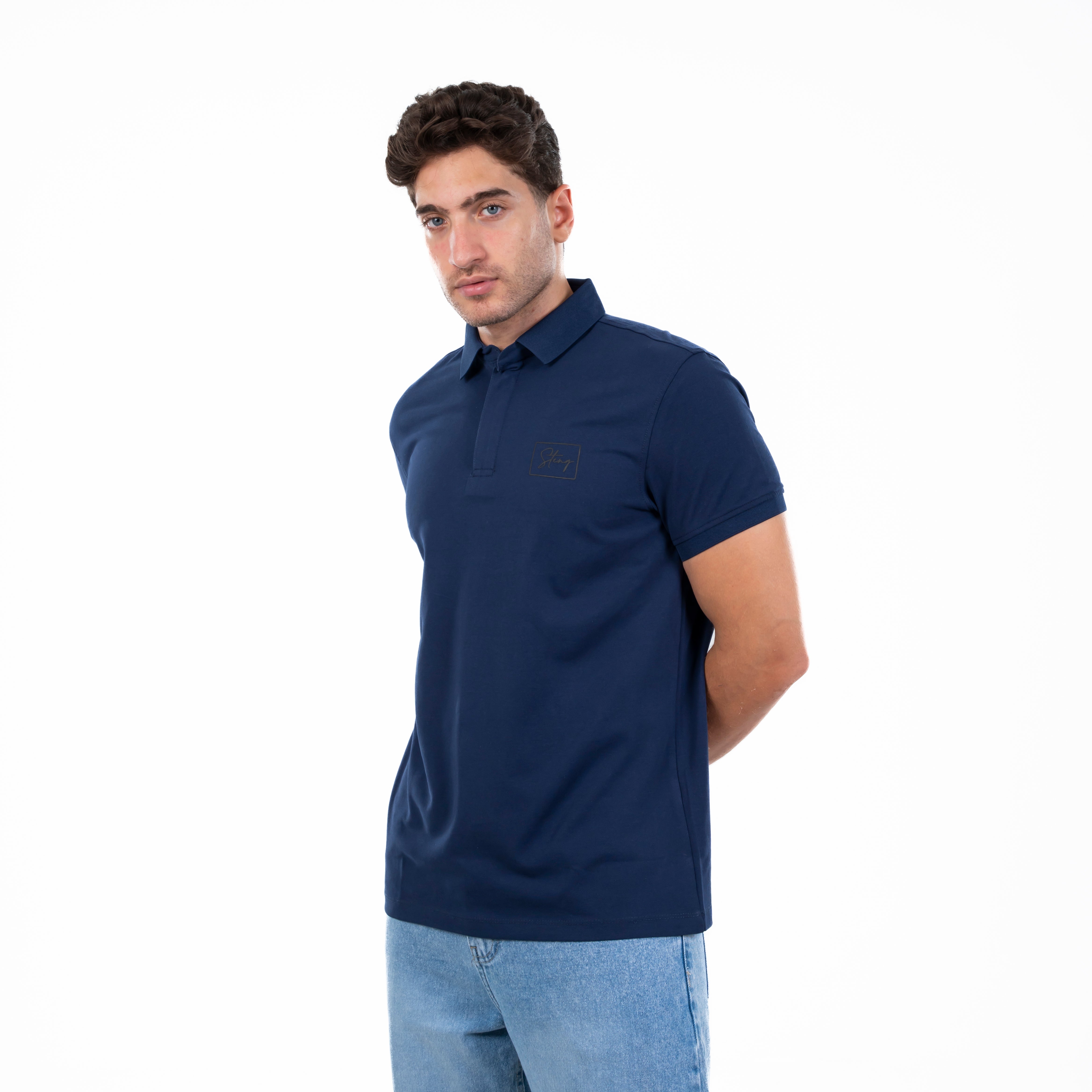 Polo T-shirt - Men - Plain