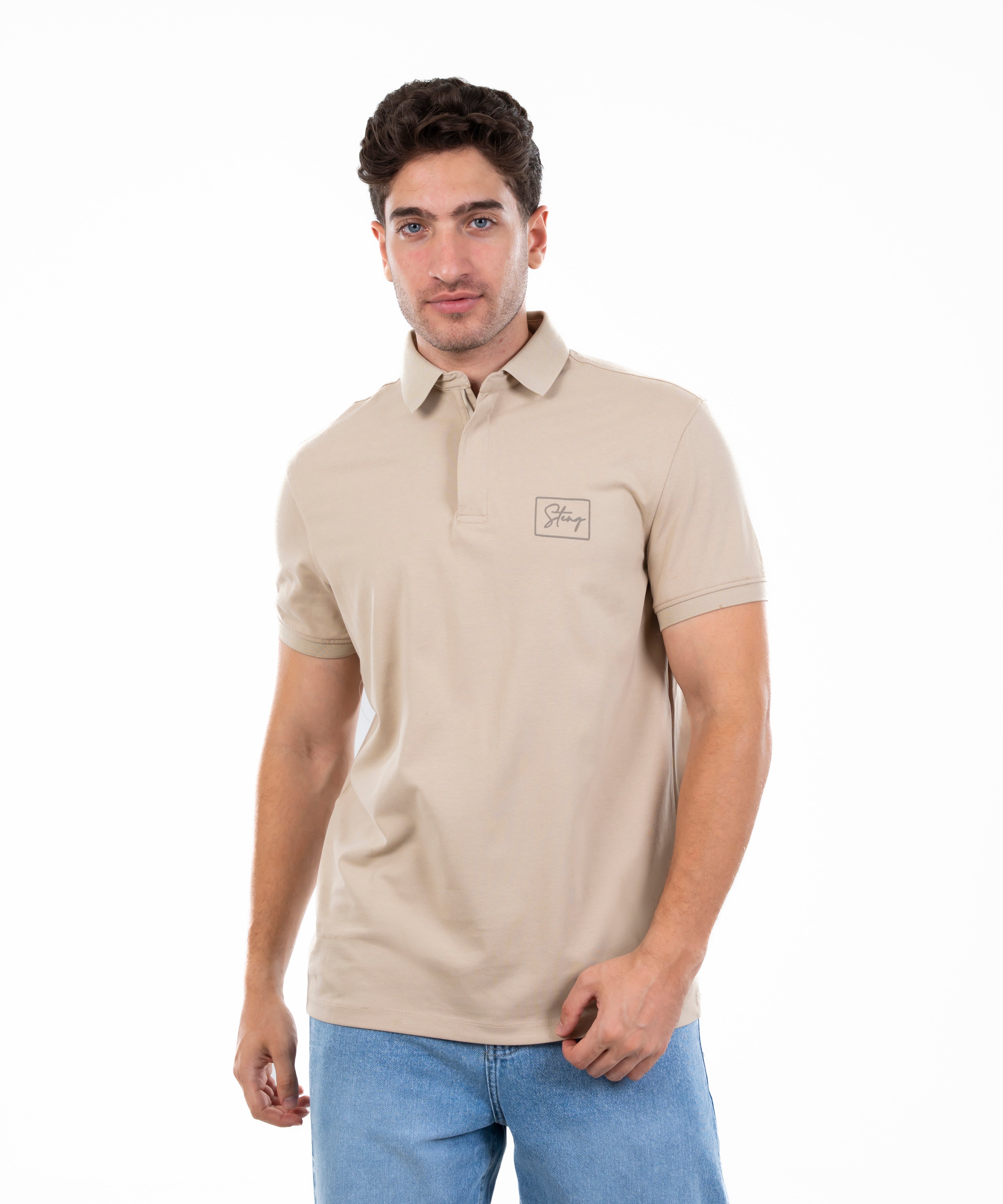 Polo T-shirt - Men - Plain
