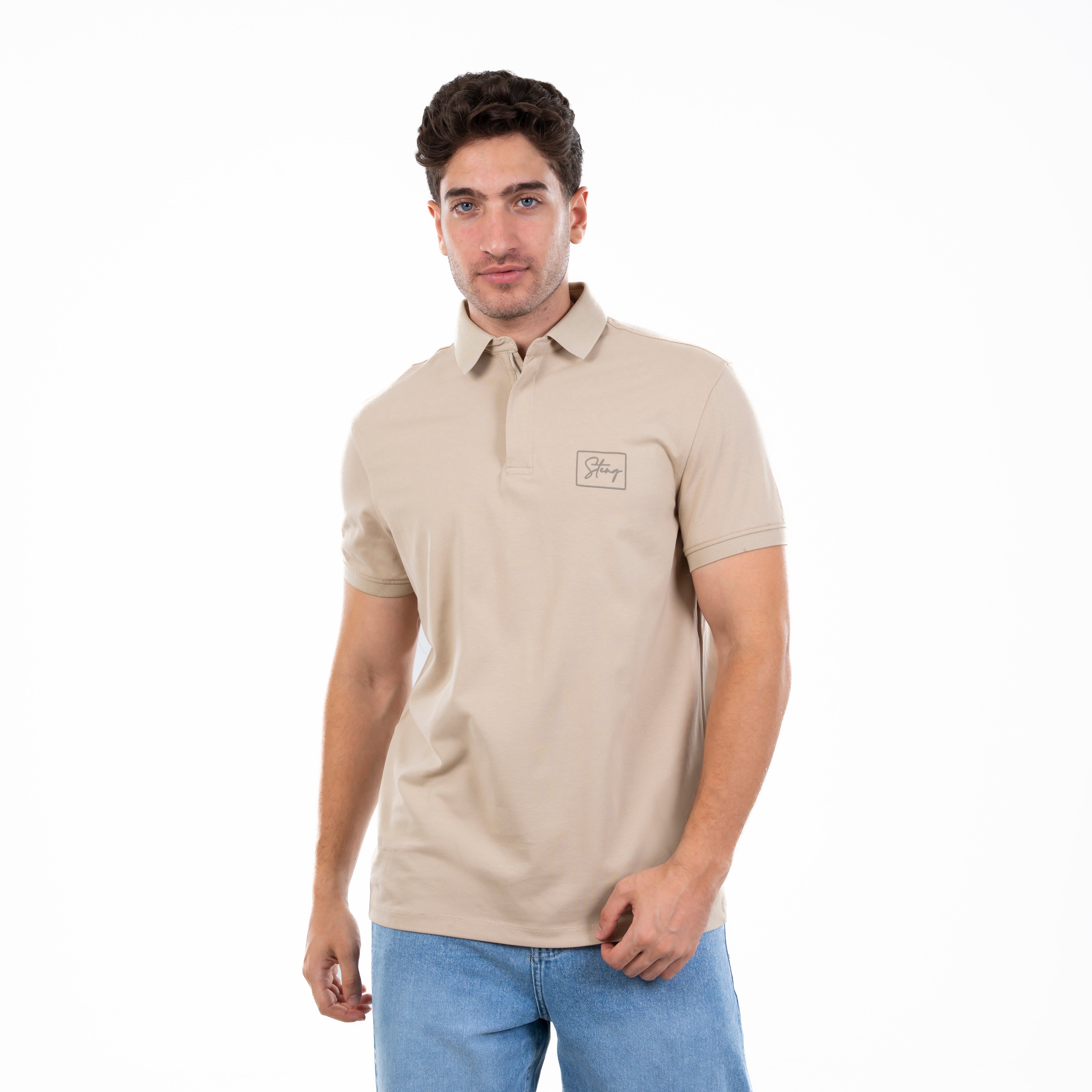 Polo T-shirt - Men - Plain