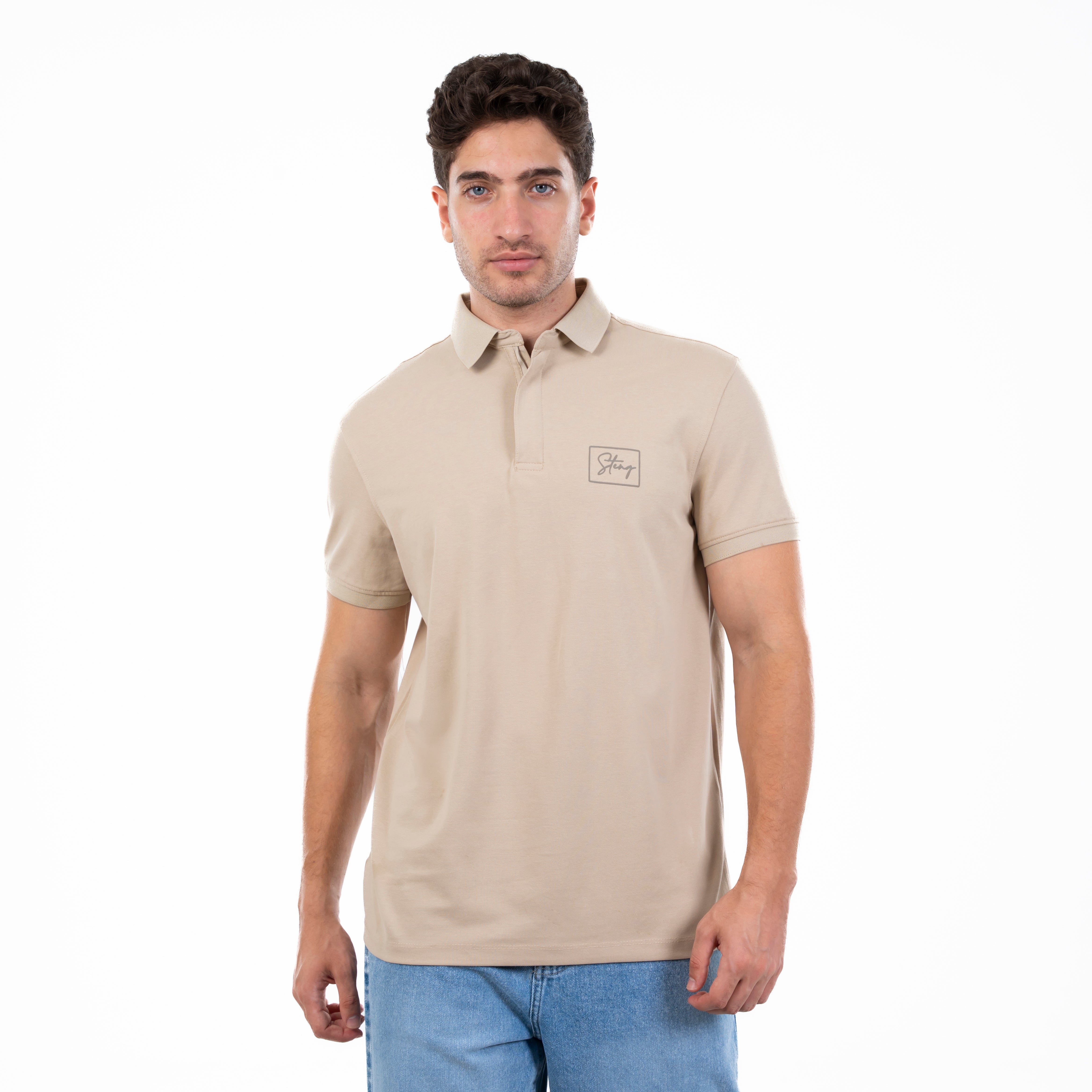 Polo T-shirt - Men - Plain