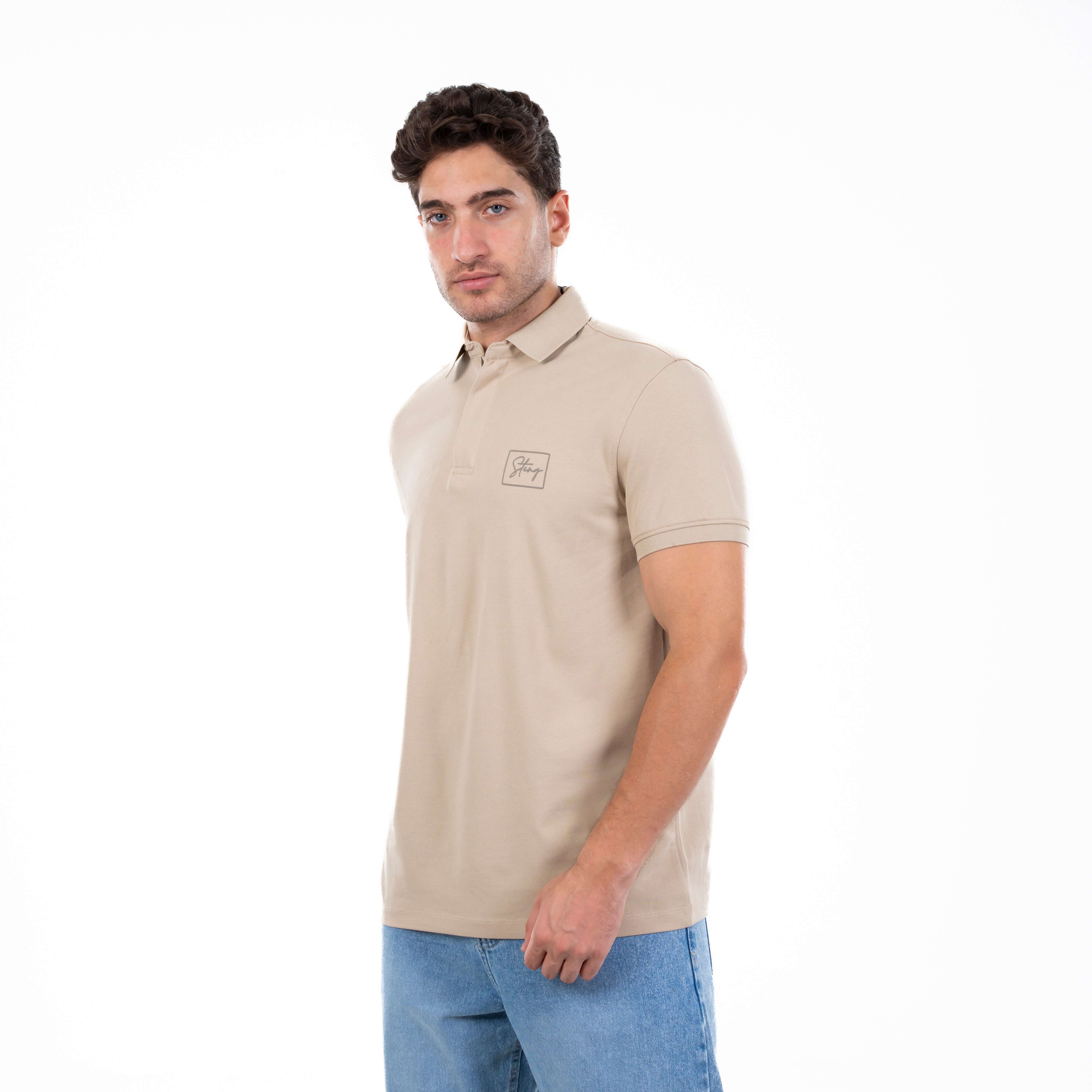 Polo T-shirt - Men - Plain