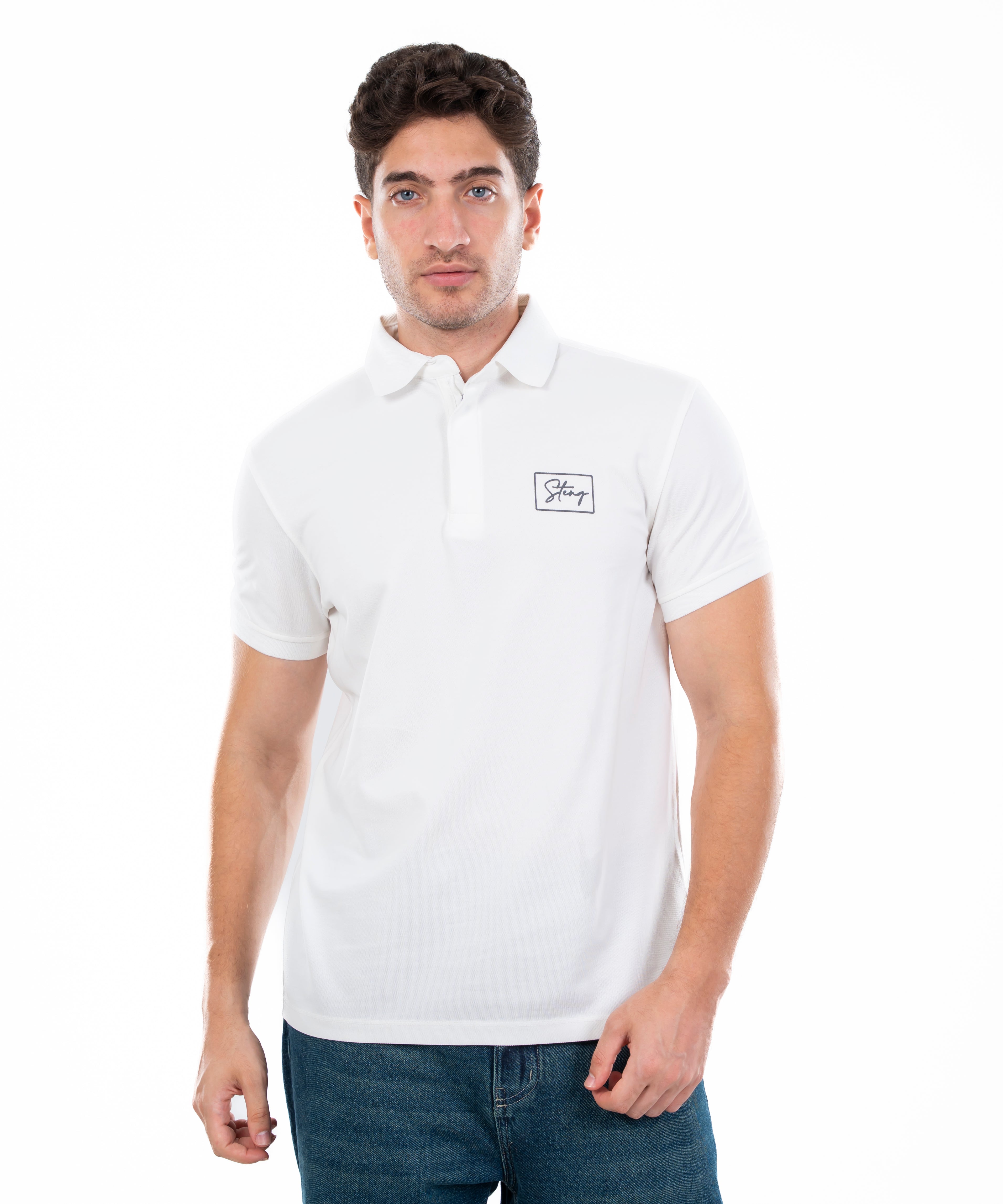 Polo T-shirt - Men - Plain