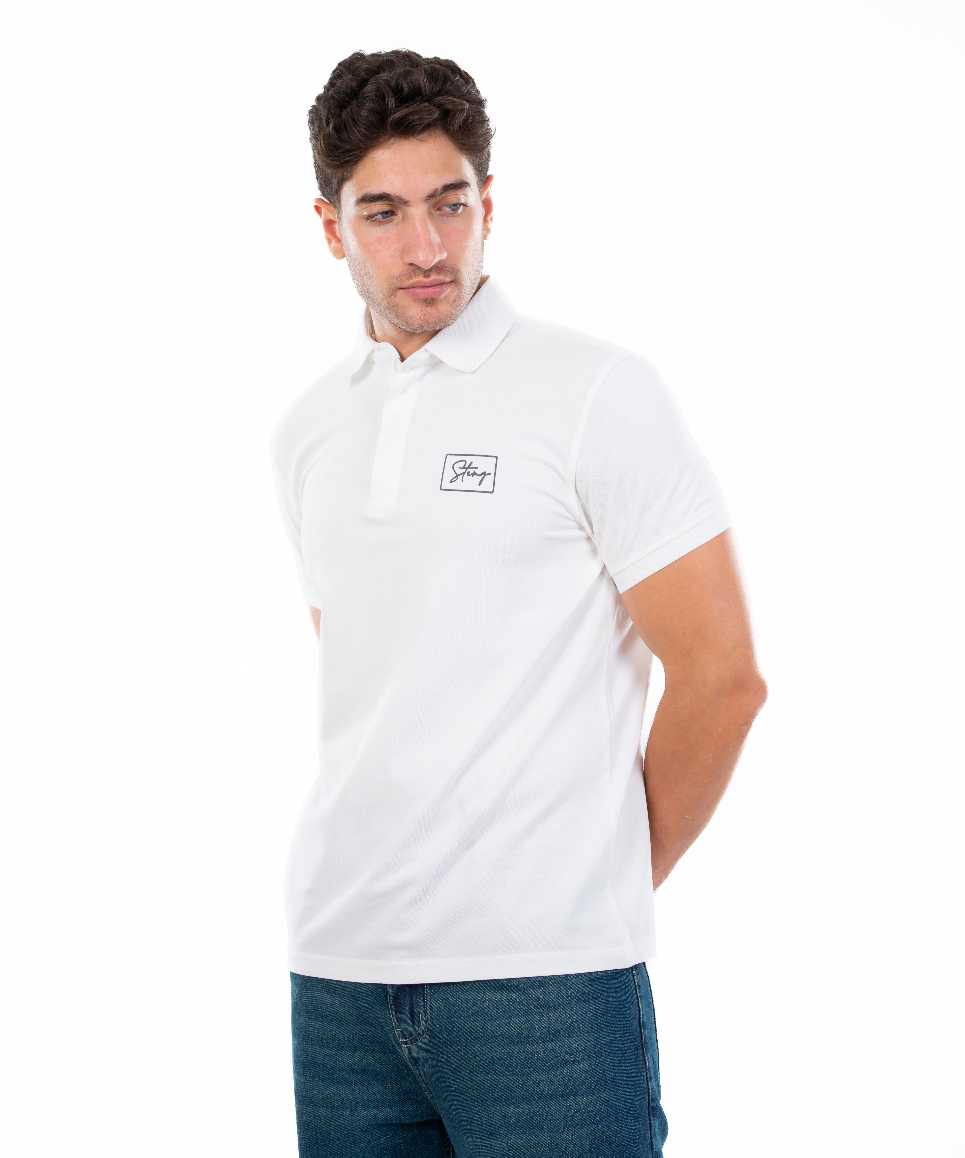 Polo T-shirt - Men - Plain