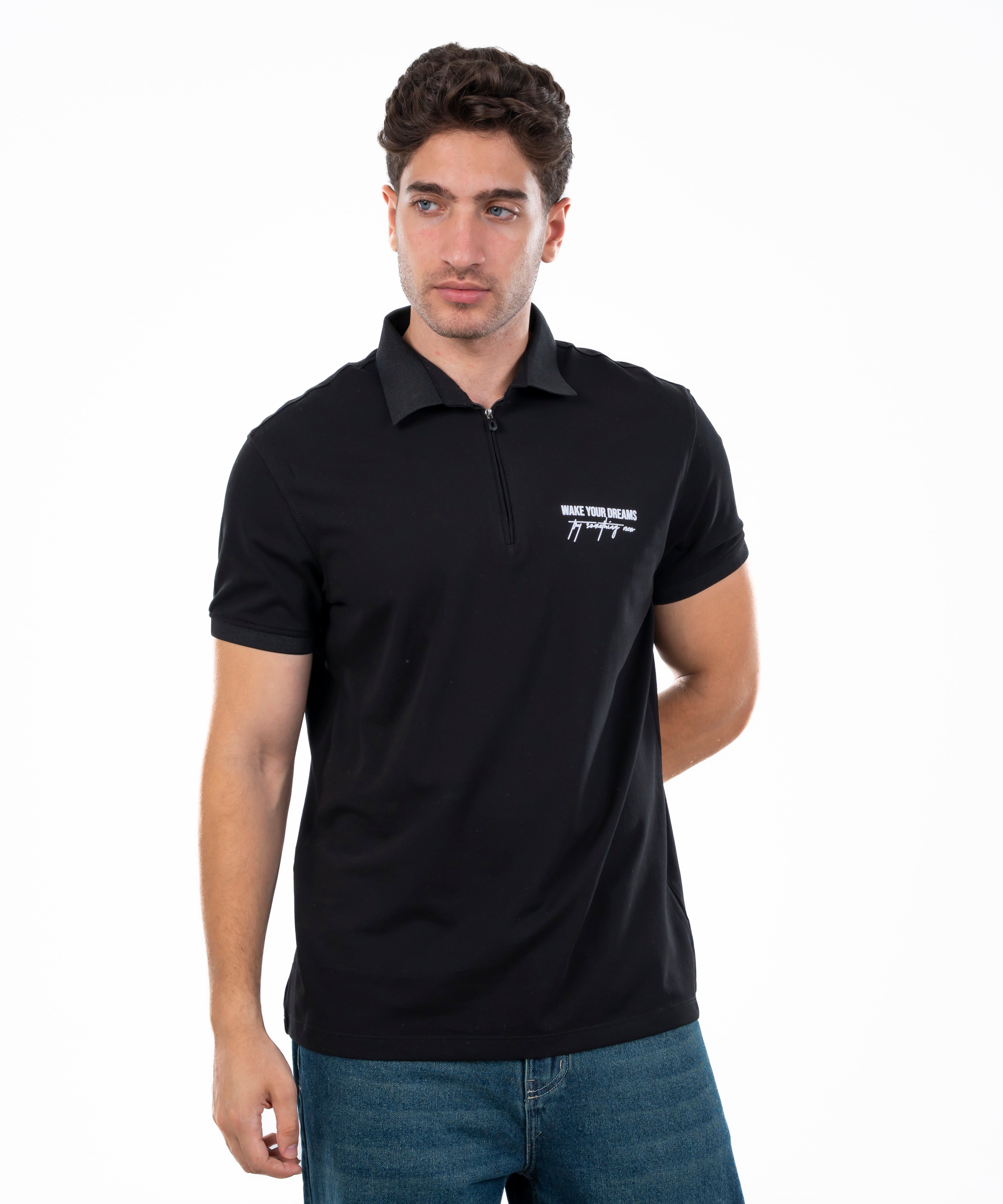 Polo T-shirt - Men - Plain