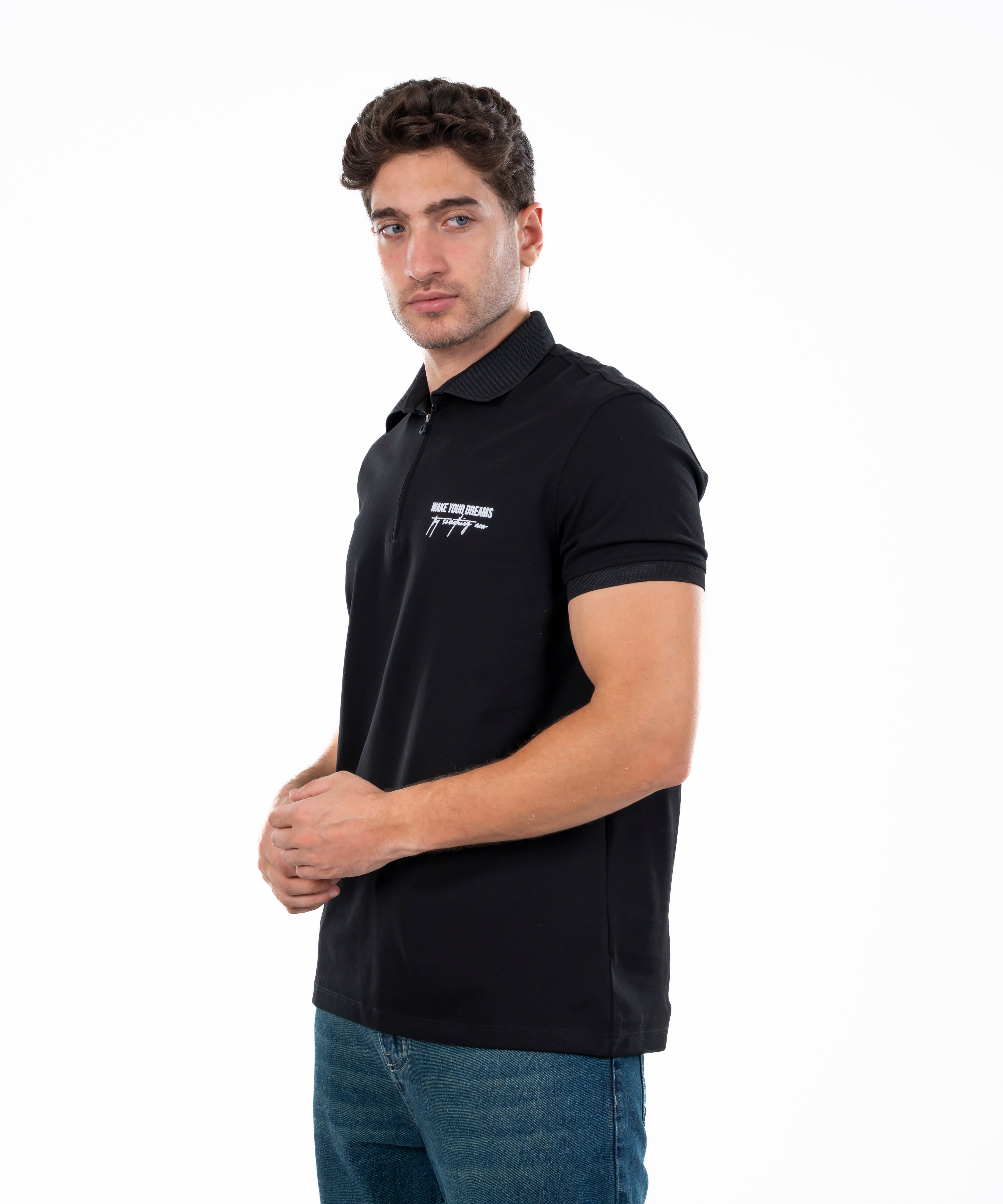 Polo T-shirt - Men - Plain