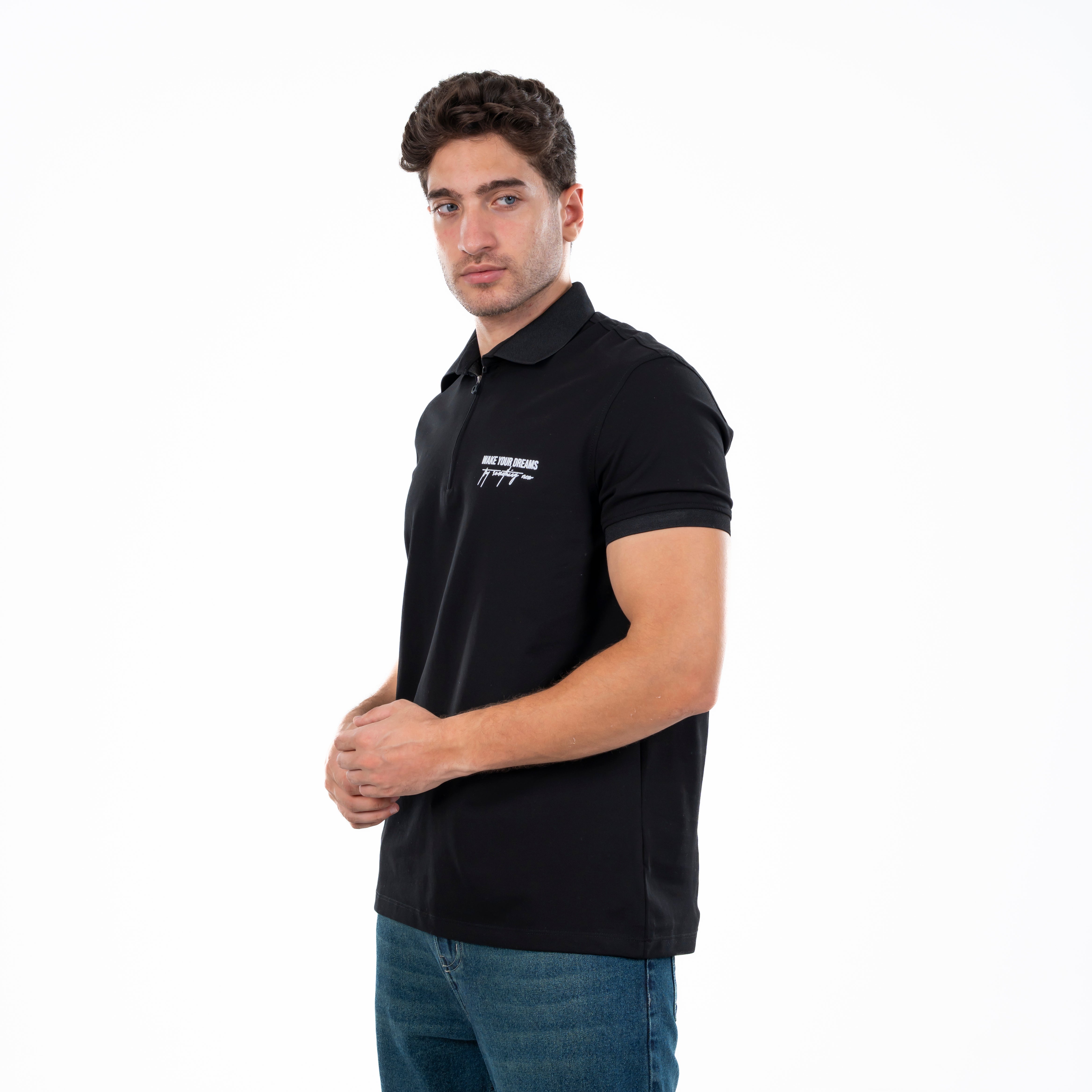 Polo T-shirt - Men - Plain