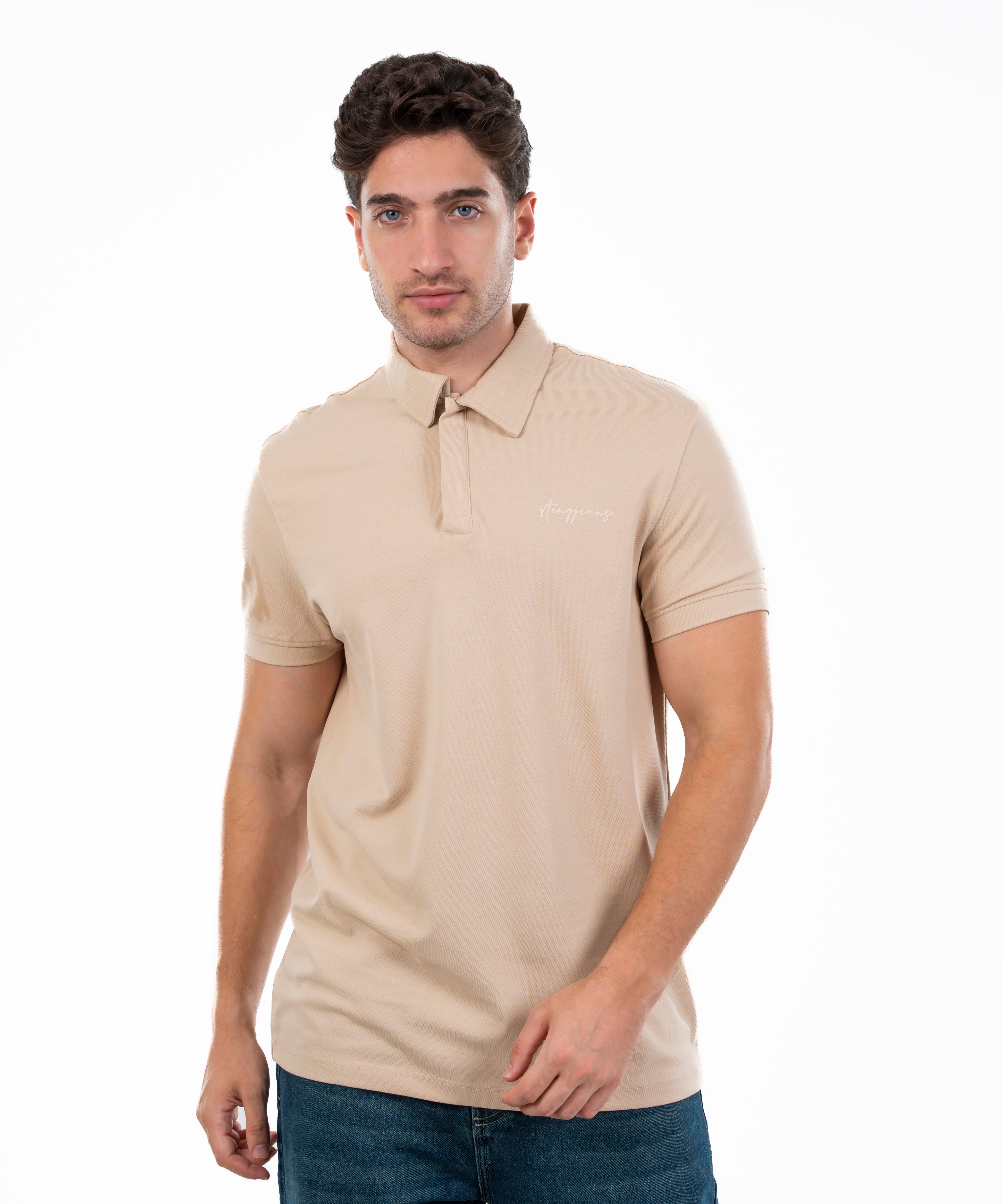 Polo T-shirt - Men - Plain