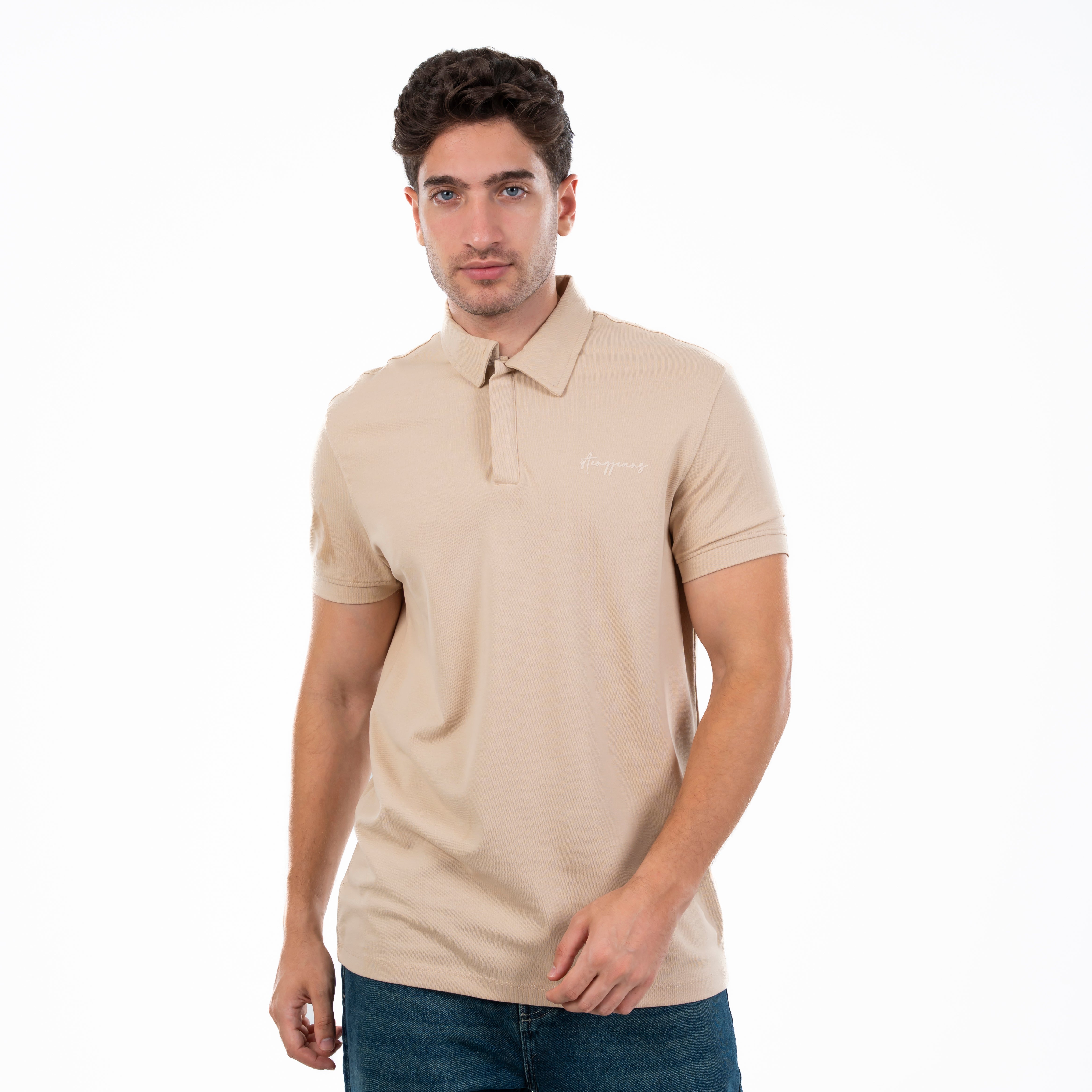 Polo T-shirt - Men - Plain