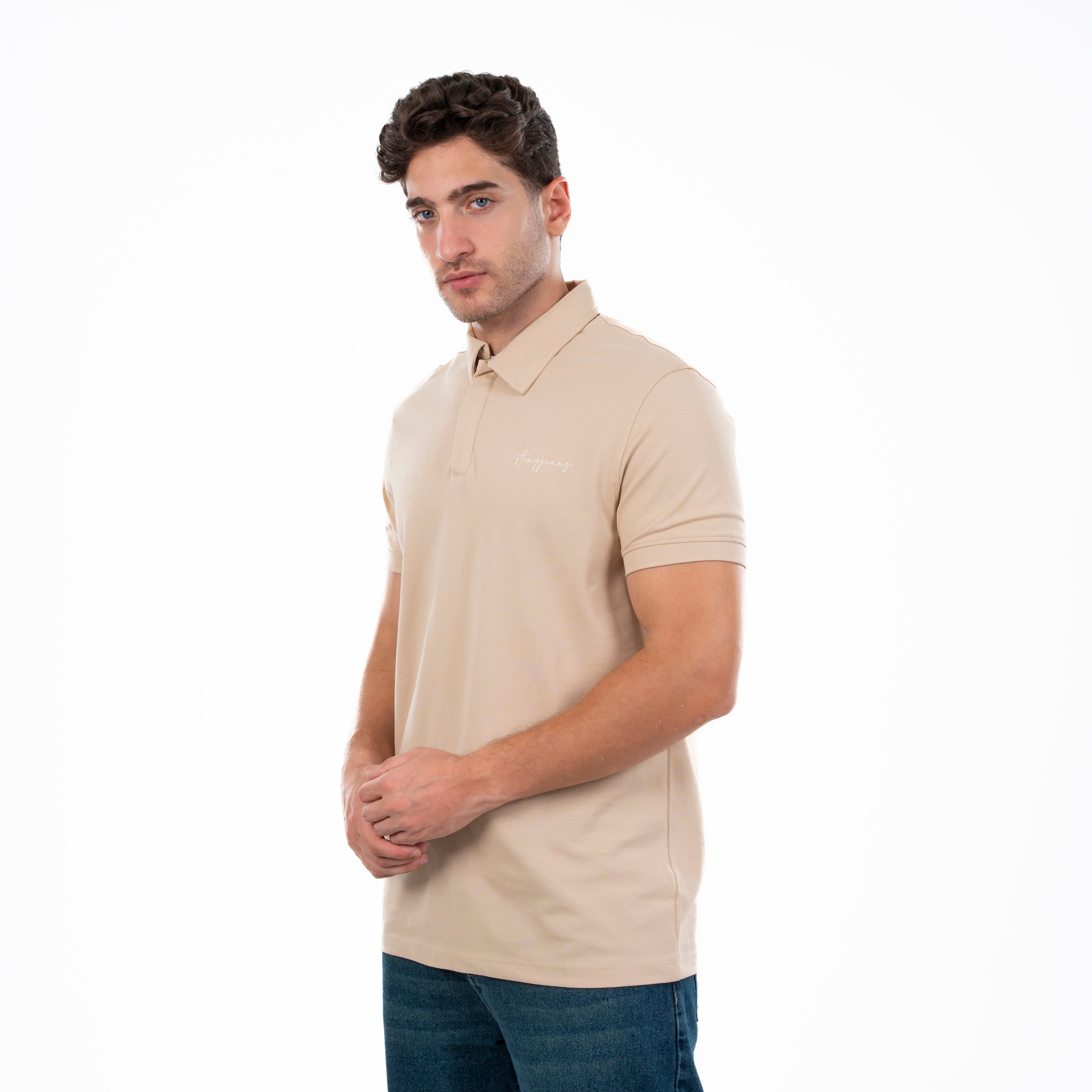 Polo T-shirt - Men - Plain