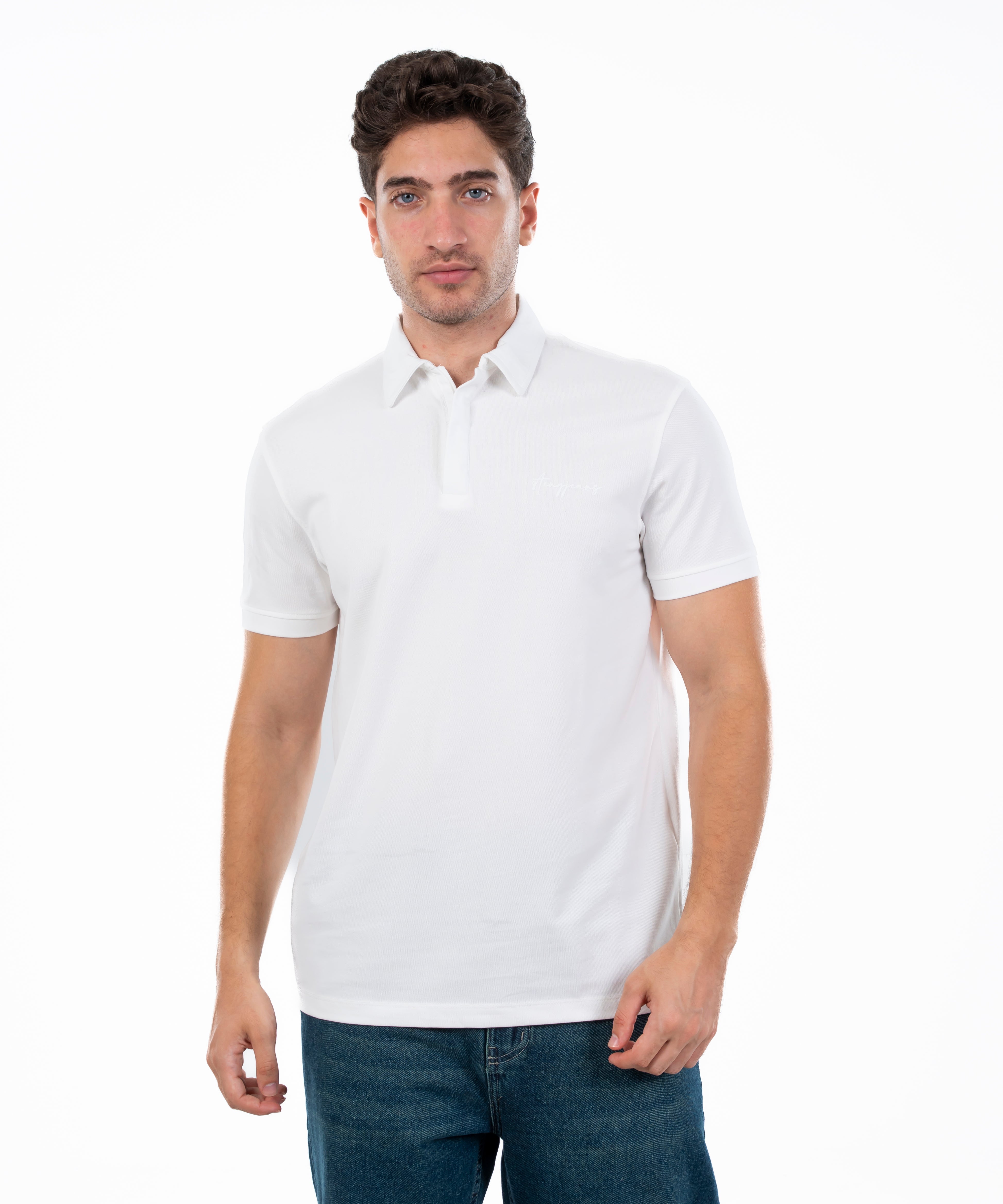 Polo T-shirt - Men - Plain