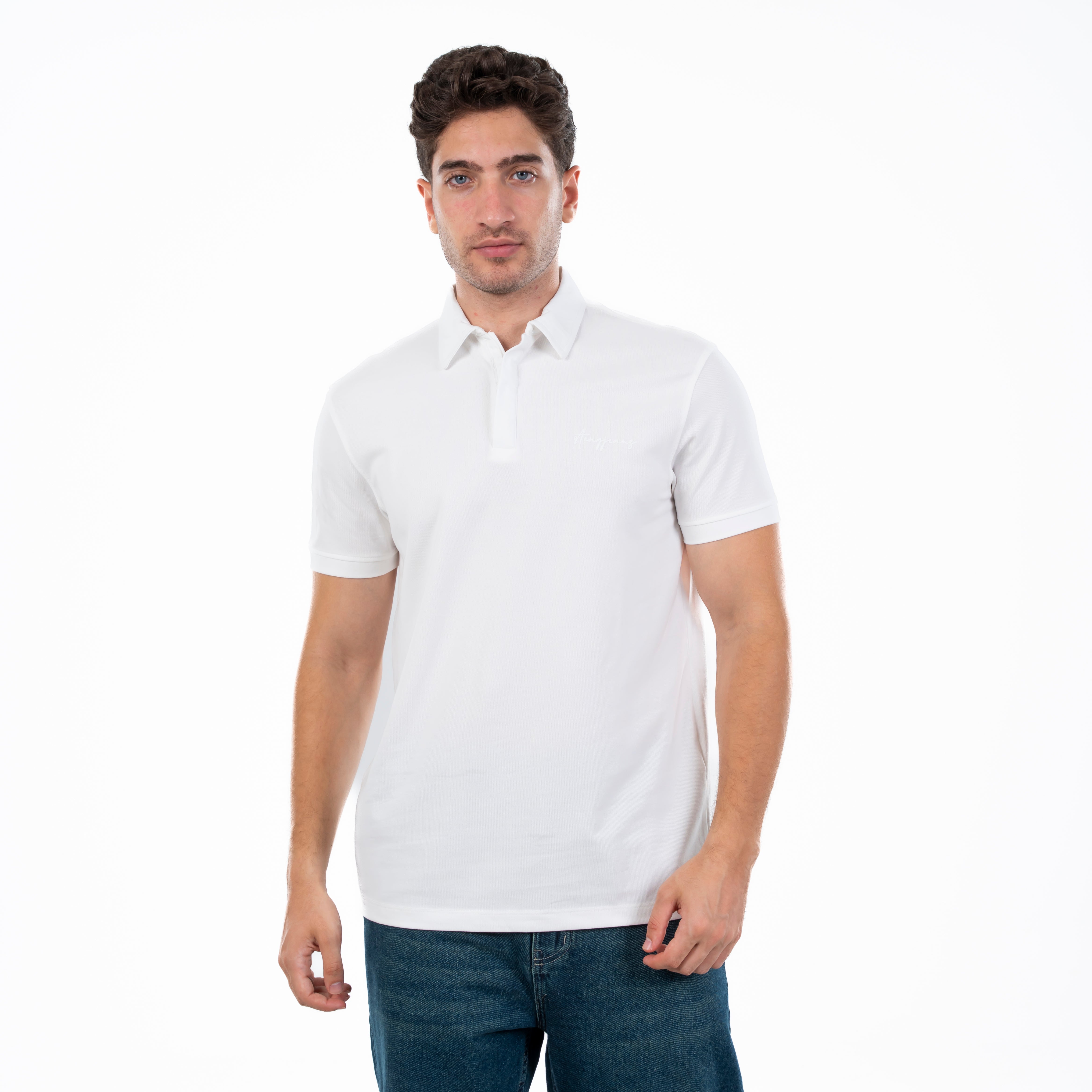 Polo T-shirt - Men - Plain