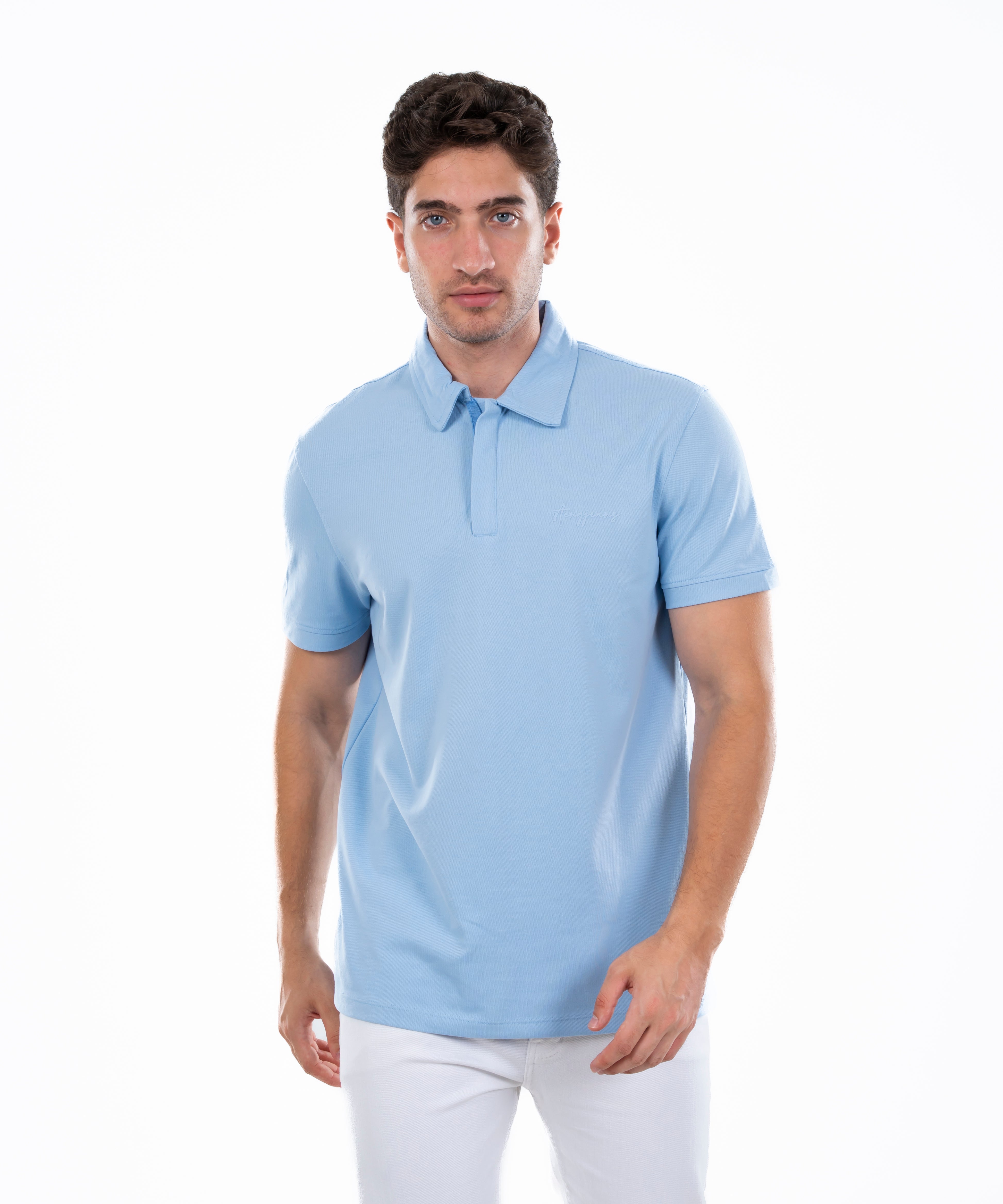 Polo T-shirt - Men - Plain