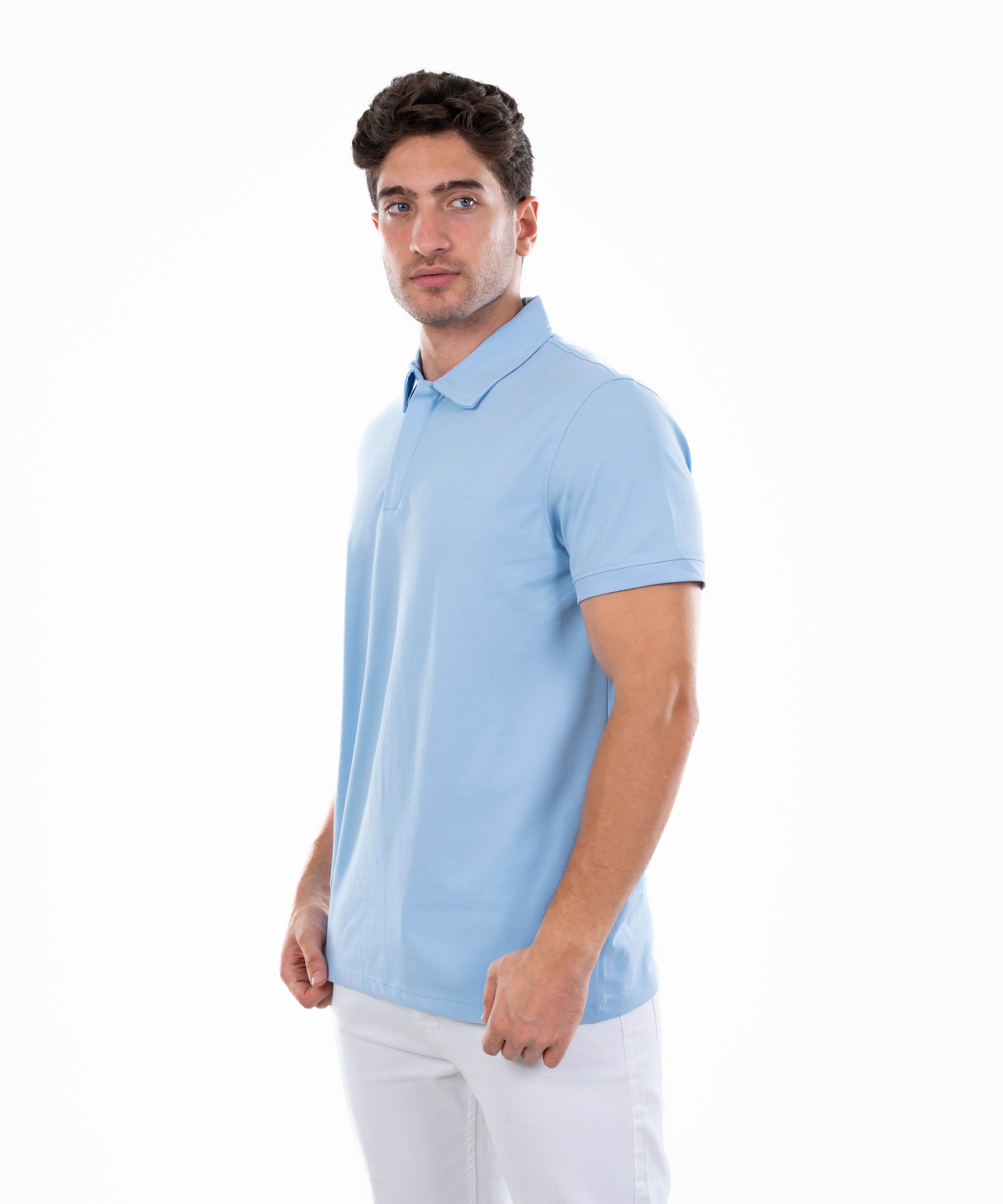 Polo T-shirt - Men - Plain