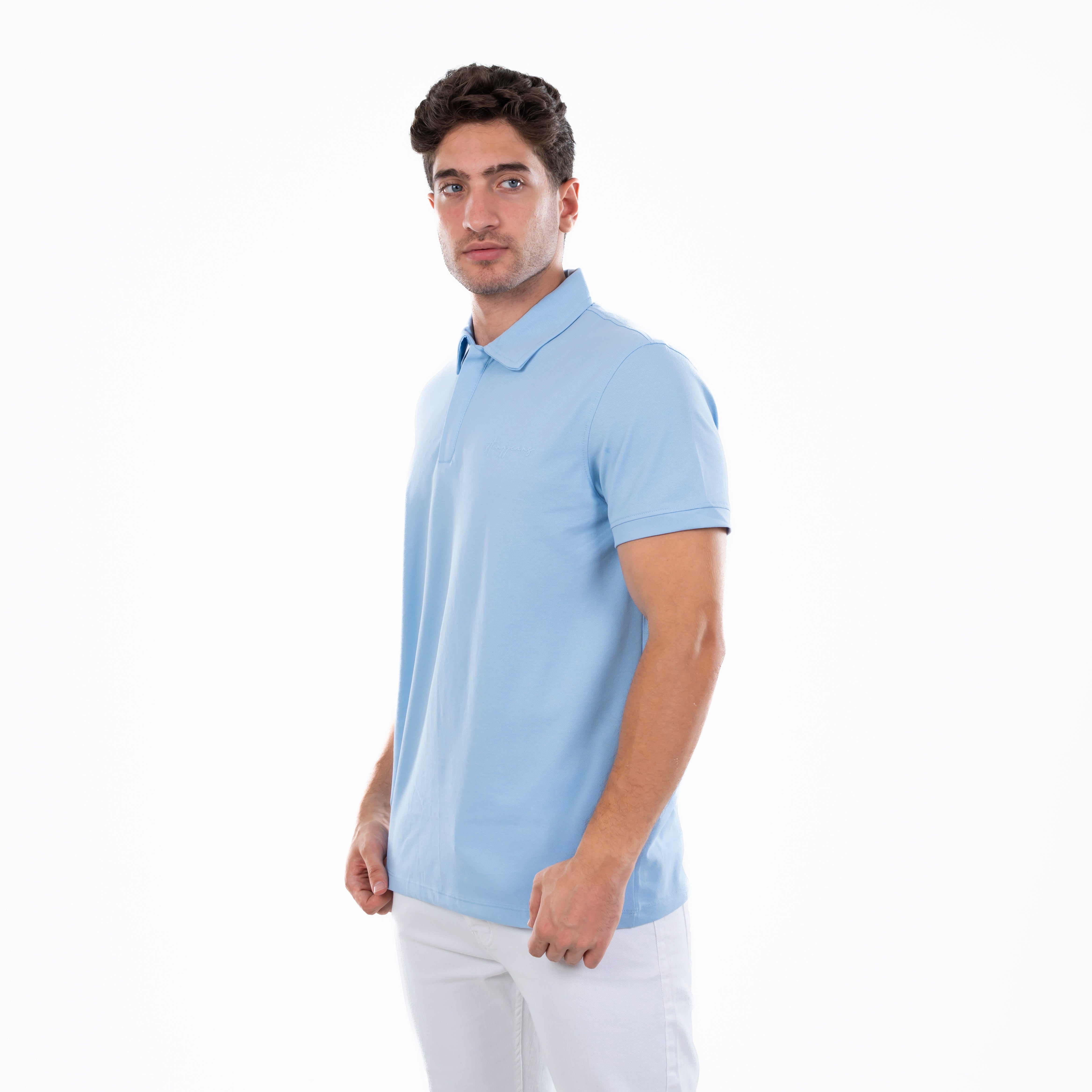 Polo T-shirt - Men - Plain