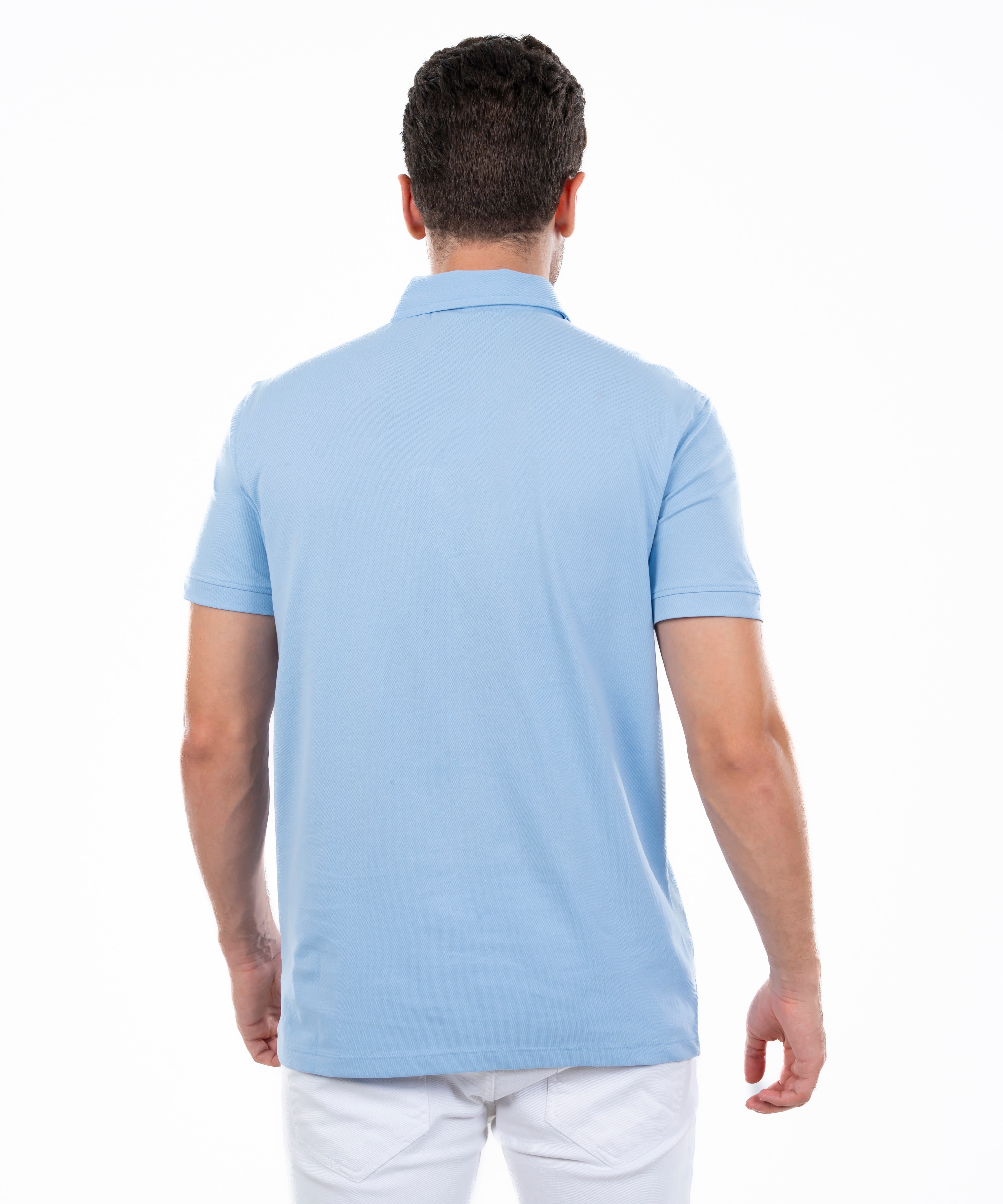 Polo T-shirt - Men - Plain
