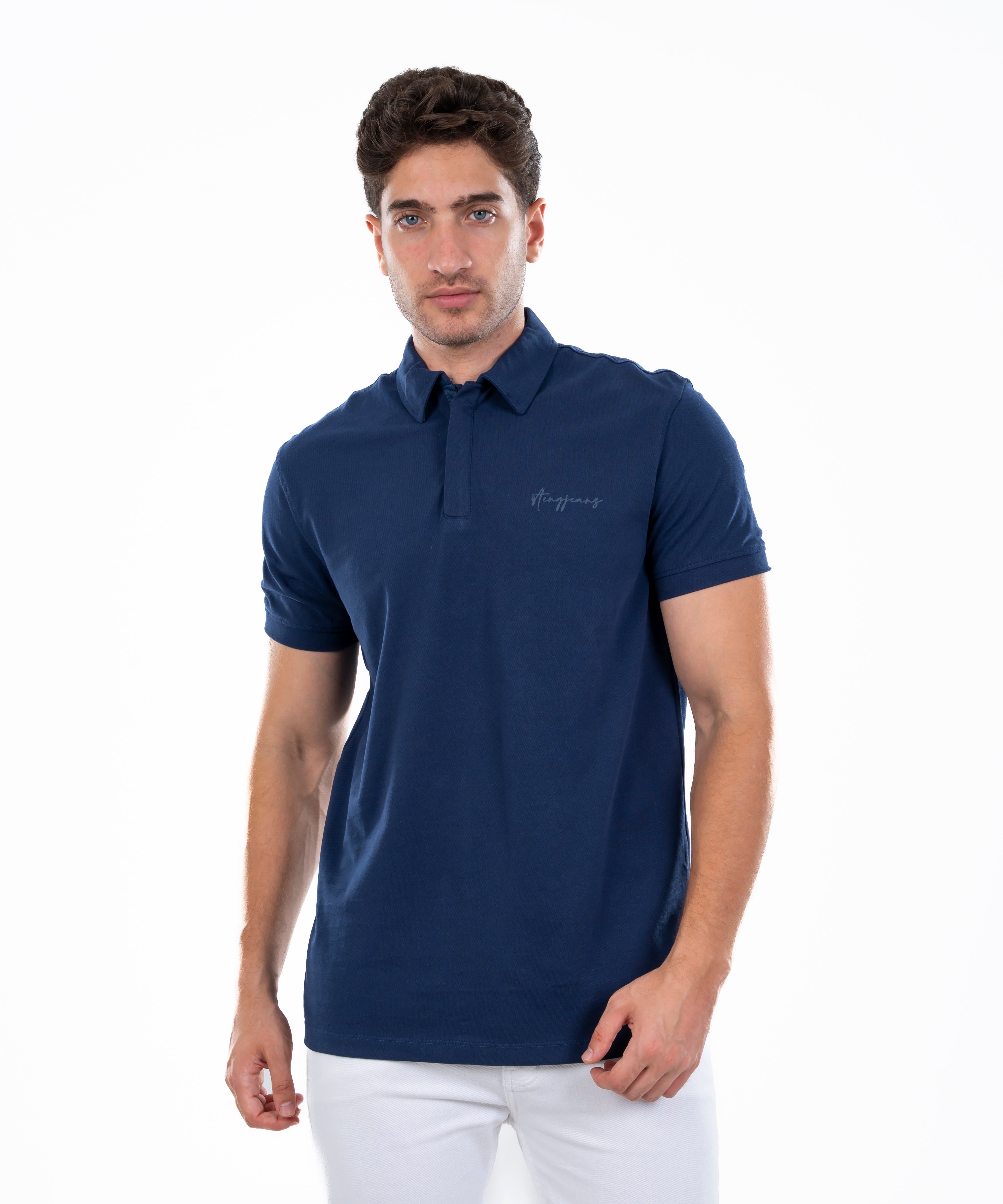 Polo T-shirt - Men - Plain
