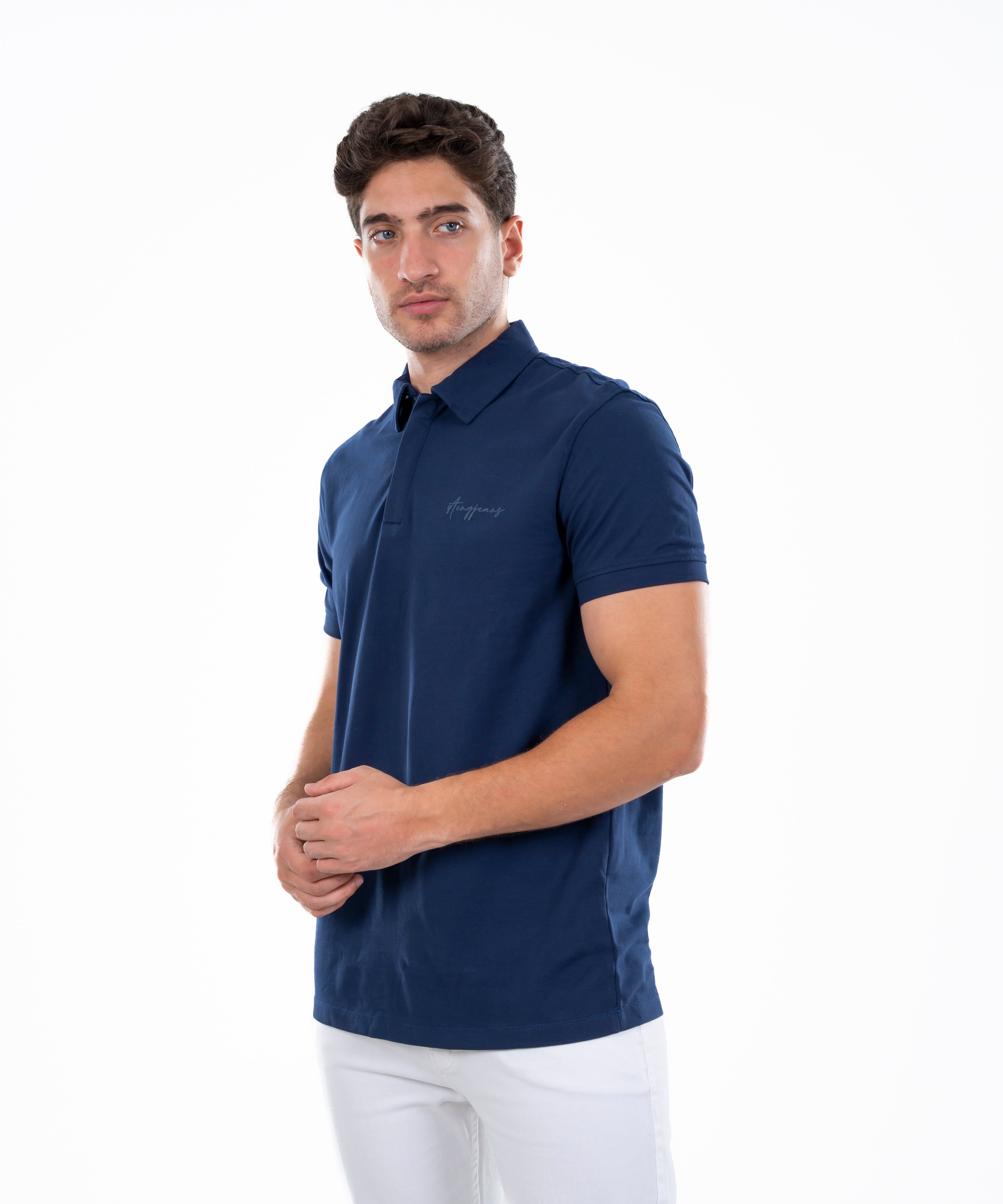 Polo T-shirt - Men - Plain