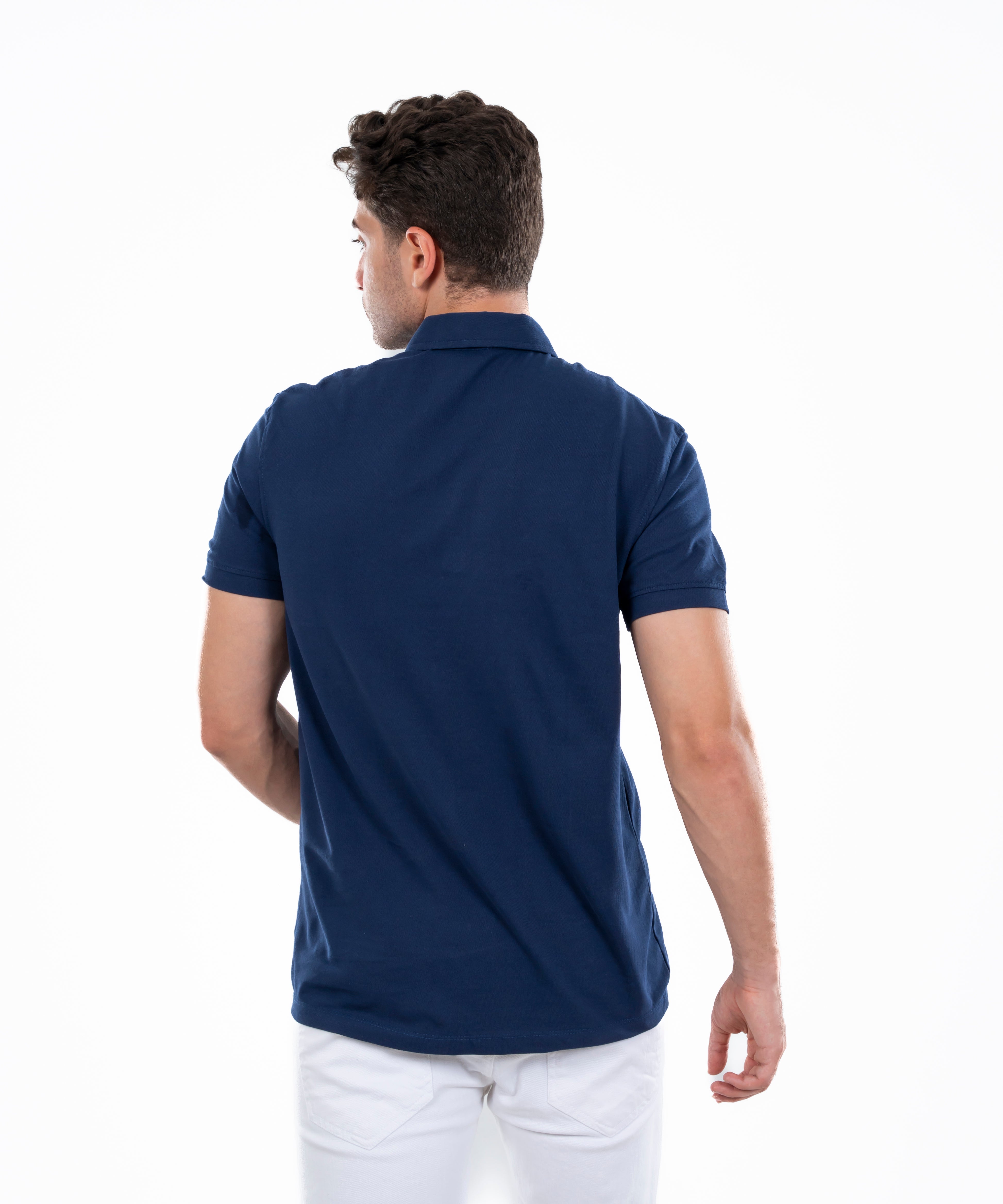 Polo T-shirt - Men - Plain