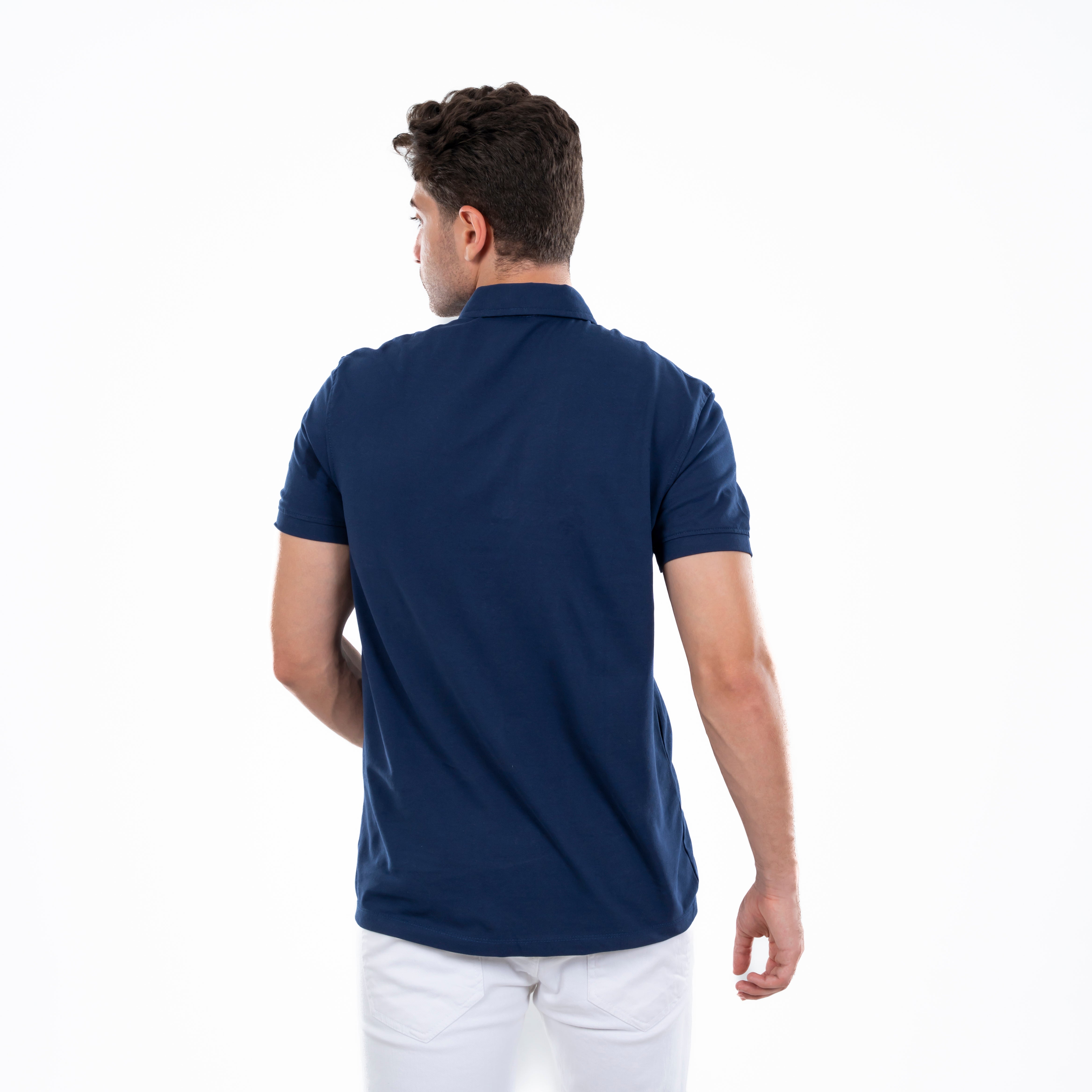 Polo T-shirt - Men - Plain
