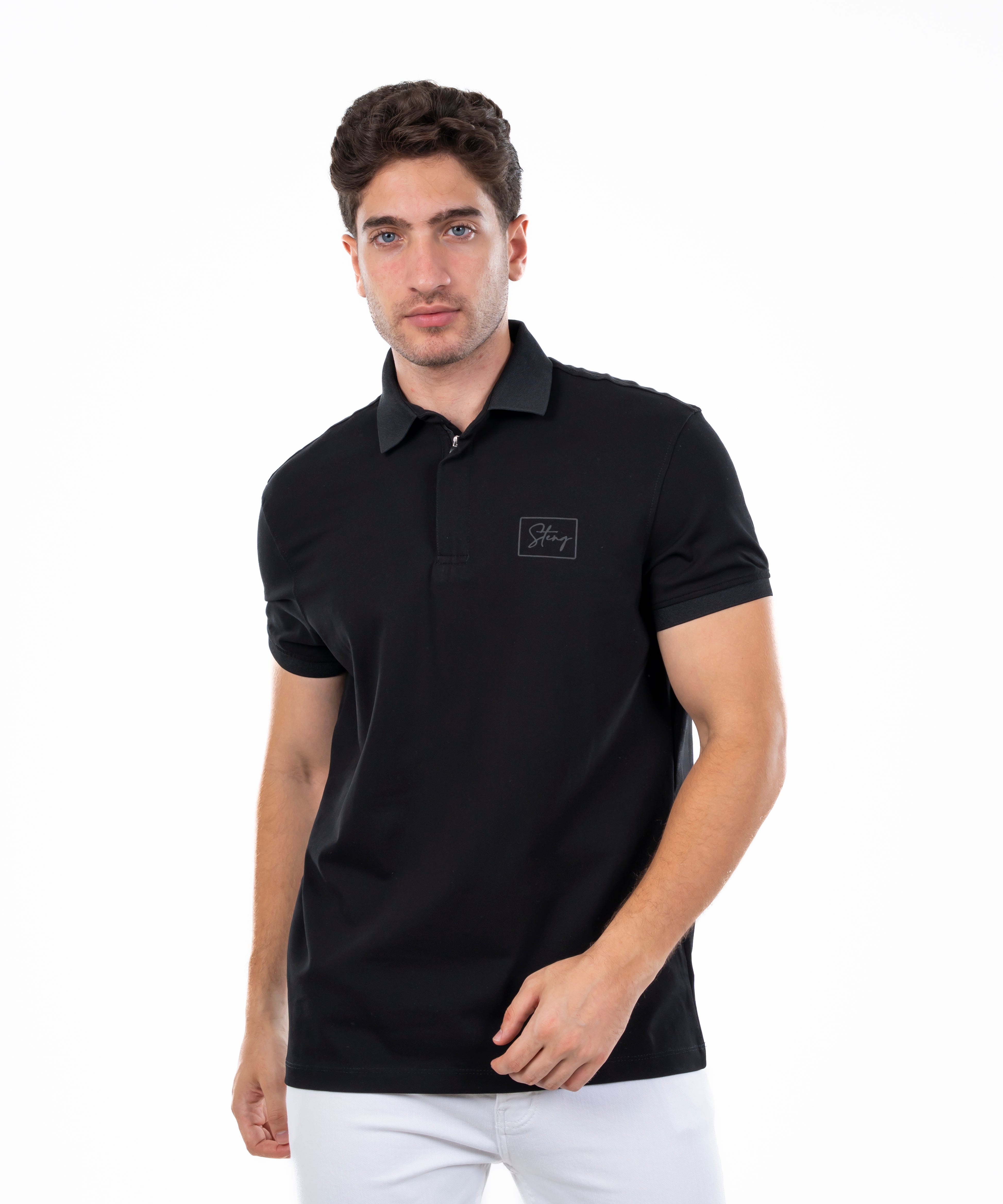 Polo T-shirt - Men - Plain