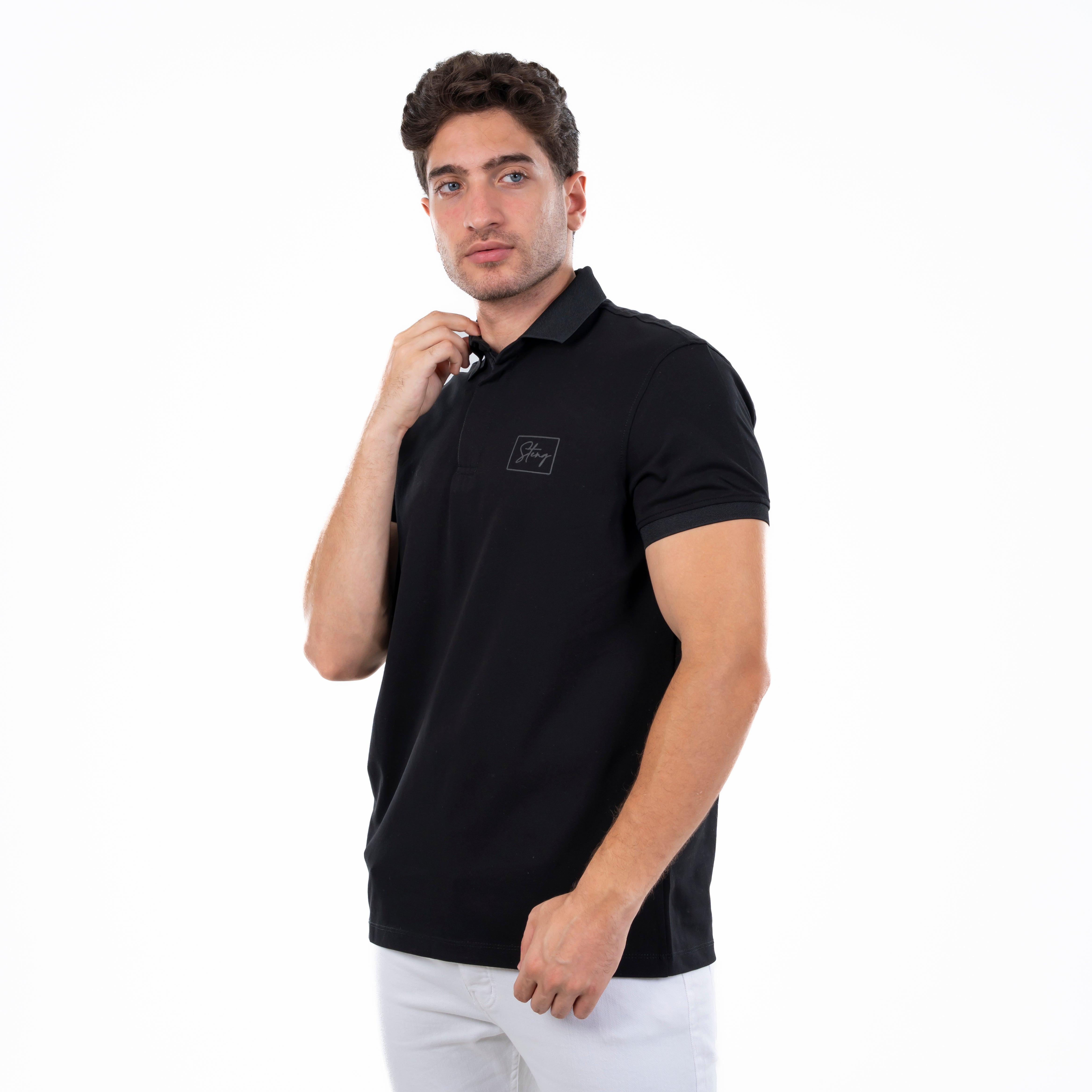 Polo T-shirt - Men - Plain
