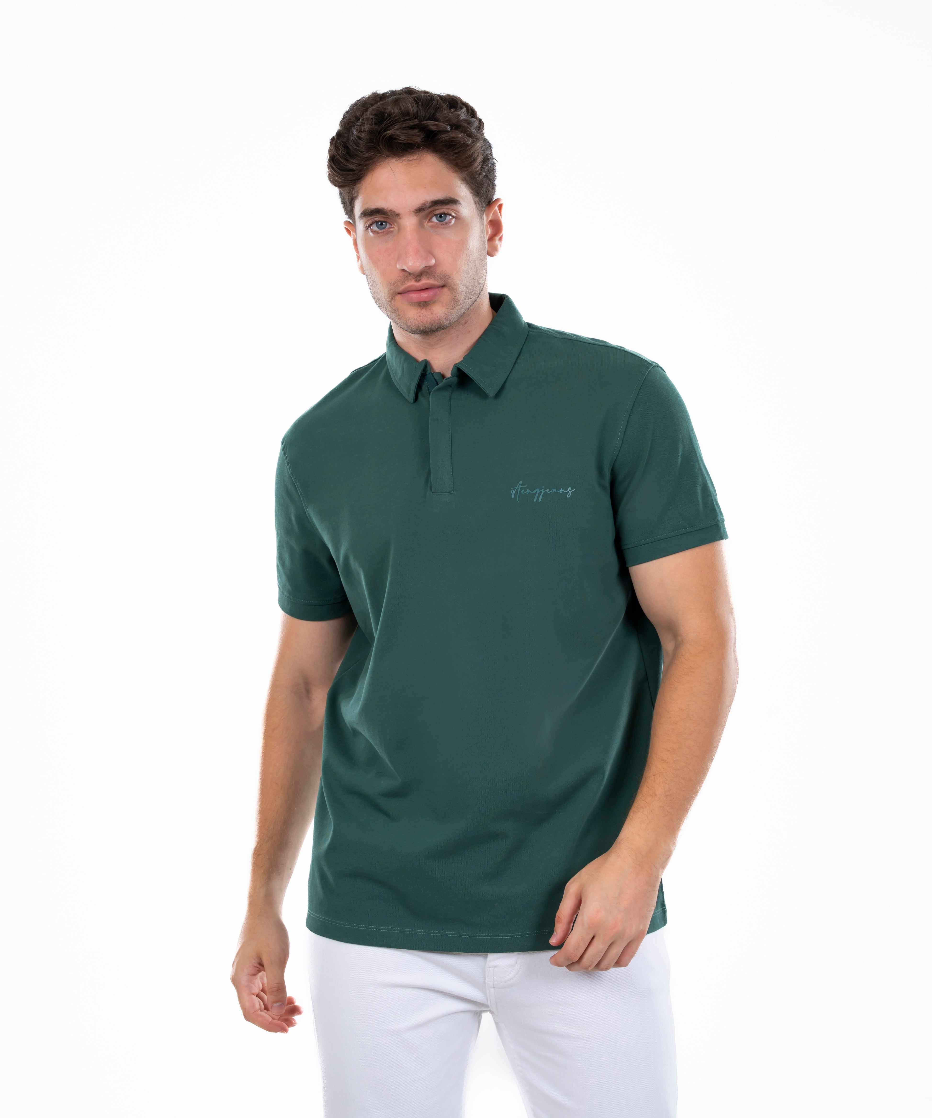 Polo T-shirt - Men - Plain