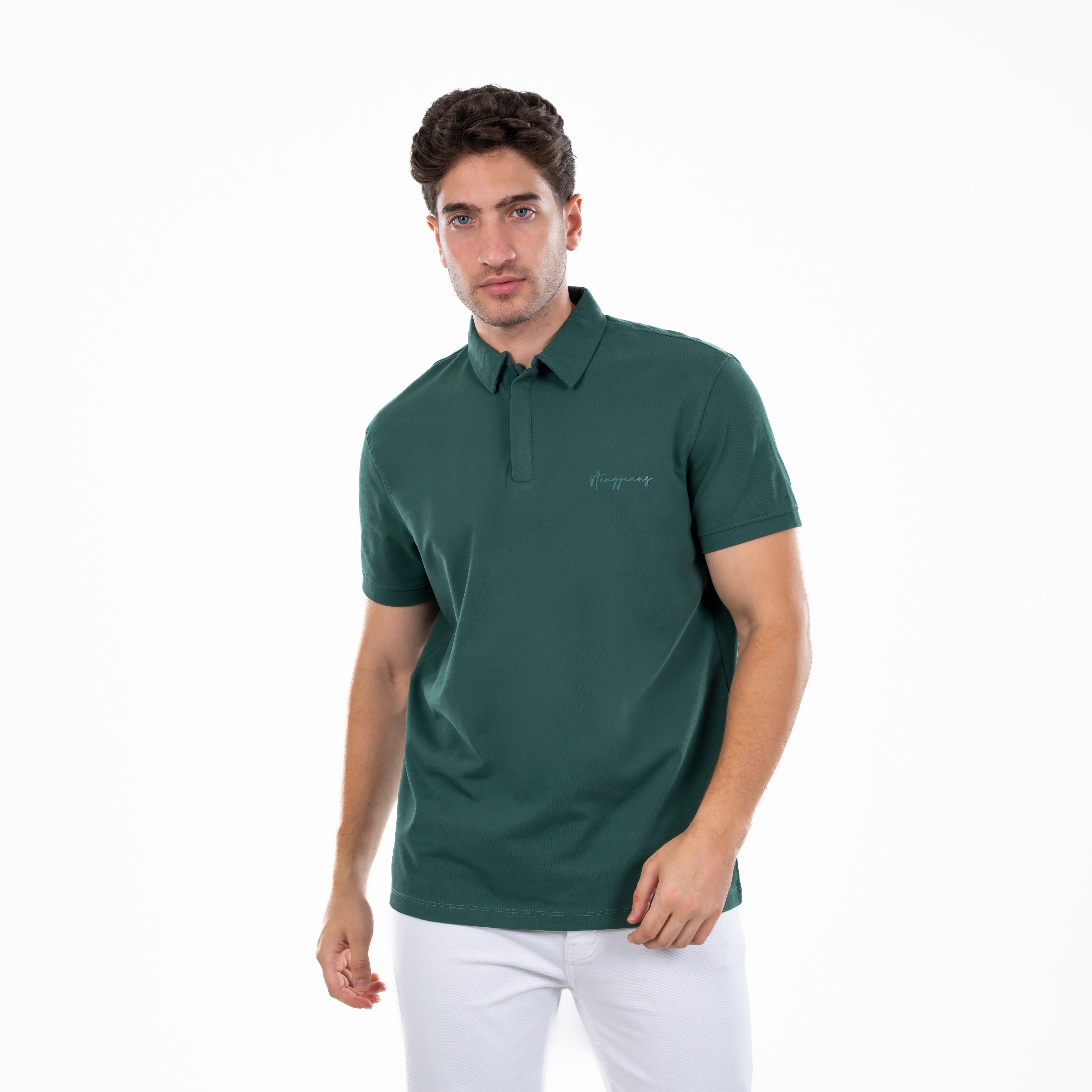 Polo T-shirt - Men - Plain