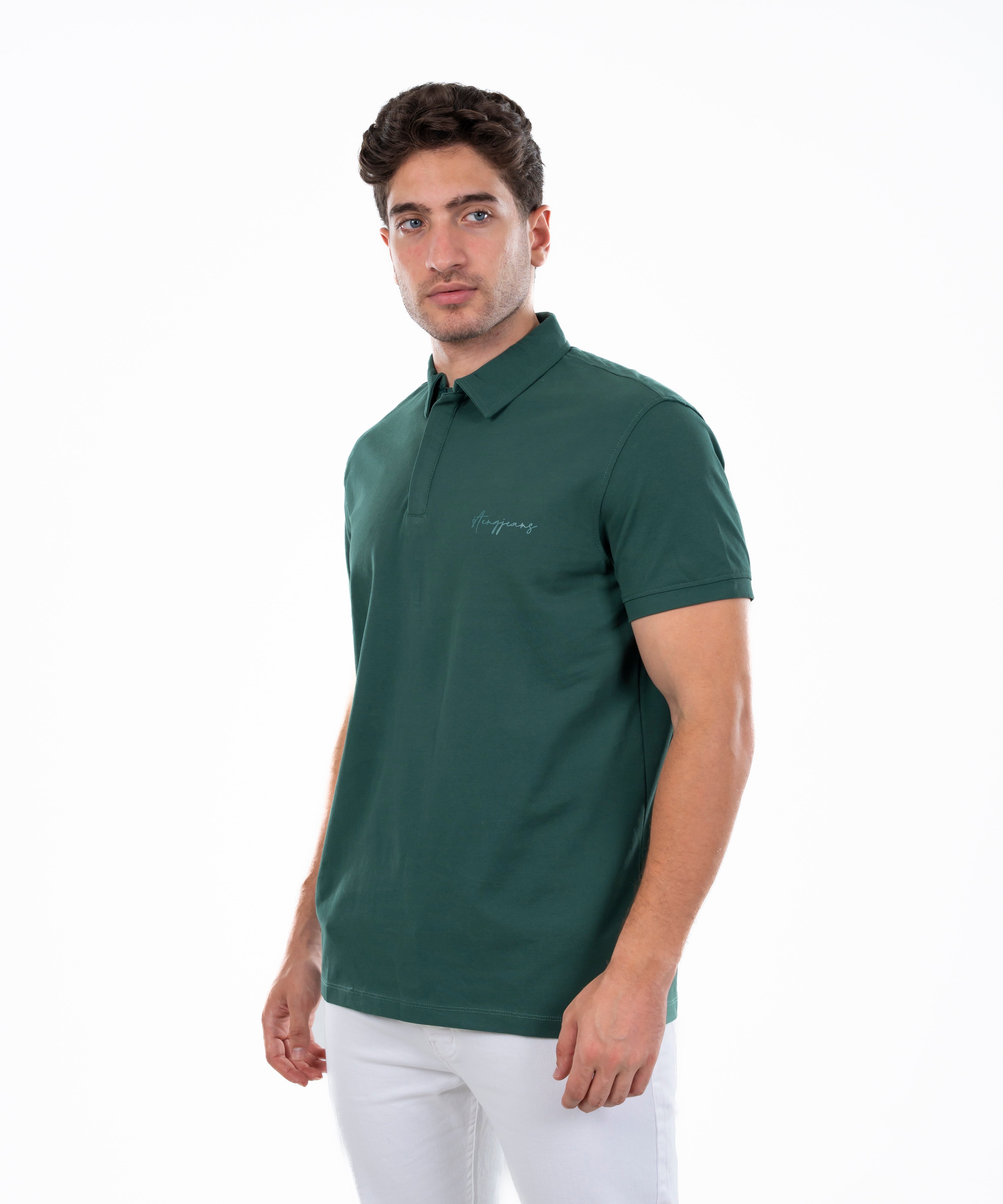Polo T-shirt - Men - Plain