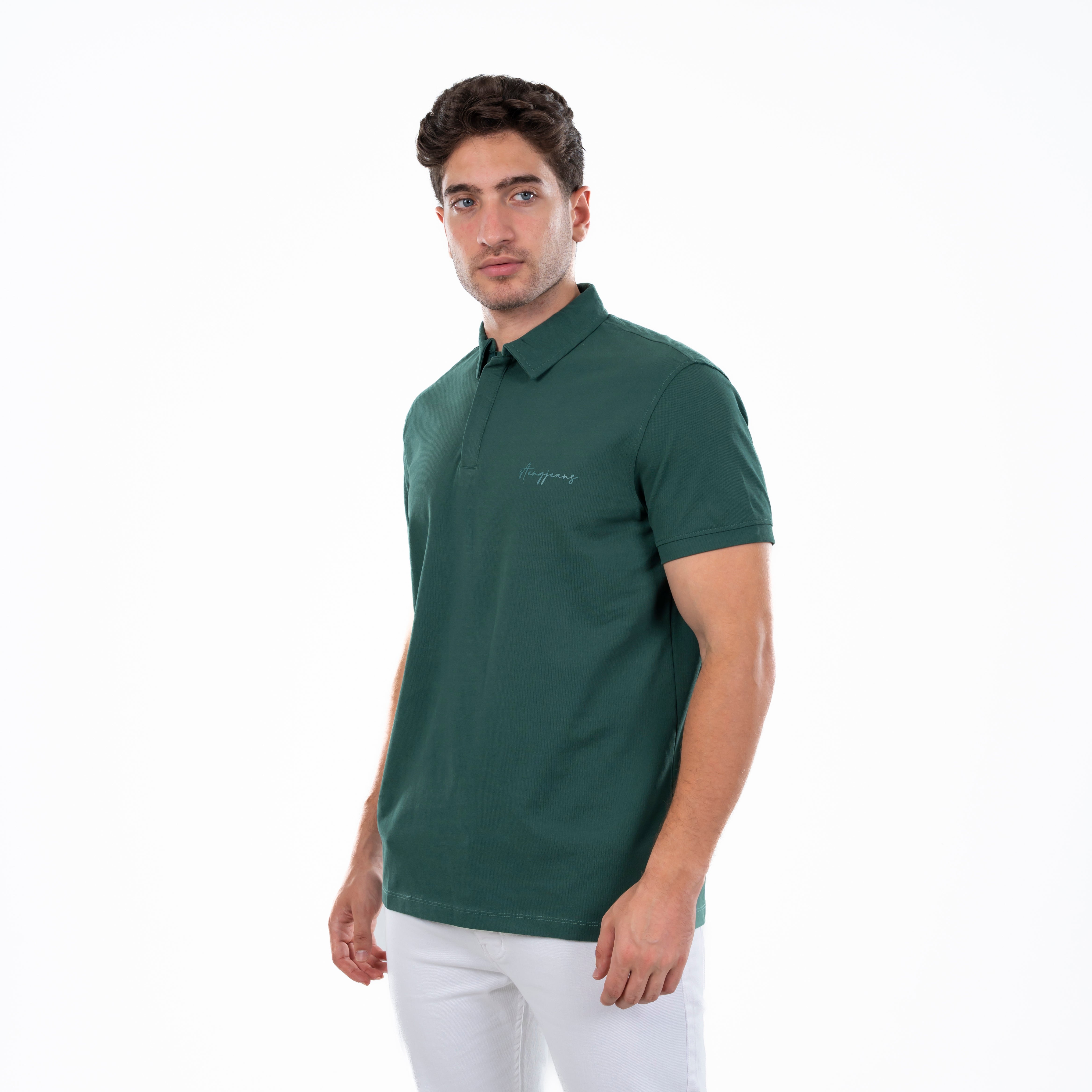 Polo T-shirt - Men - Plain