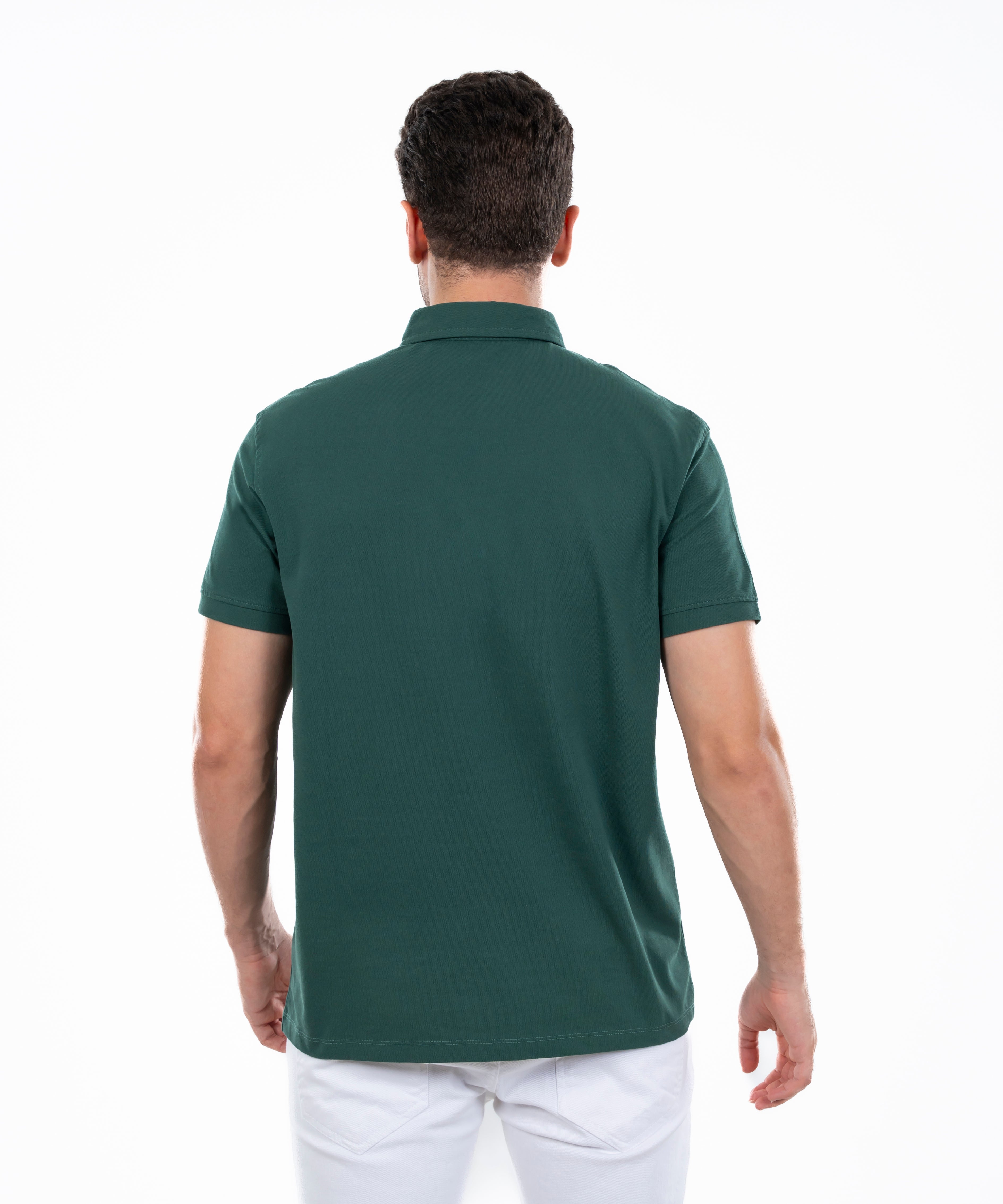 Polo T-shirt - Men - Plain