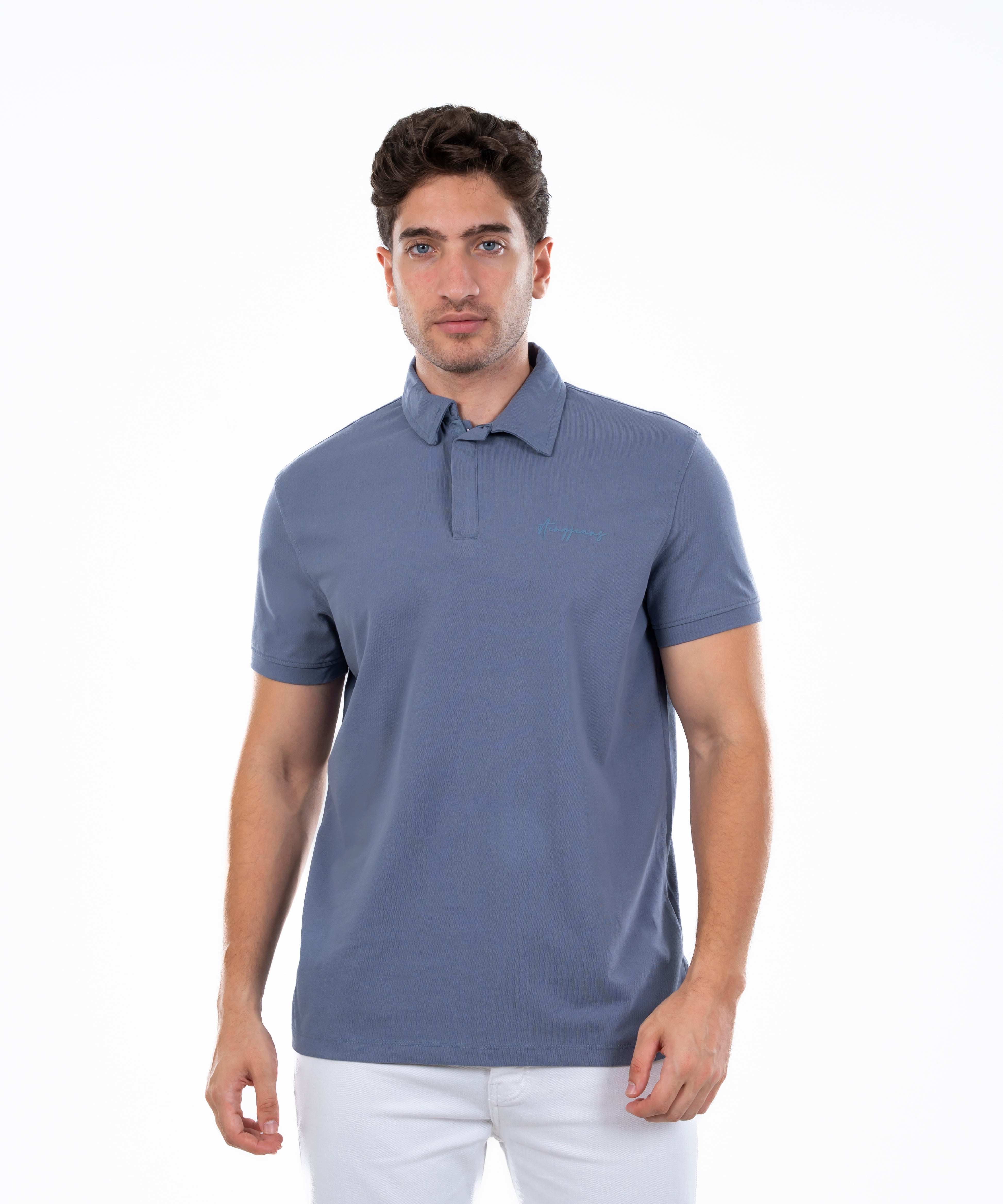 Polo T-shirt - Men - Plain