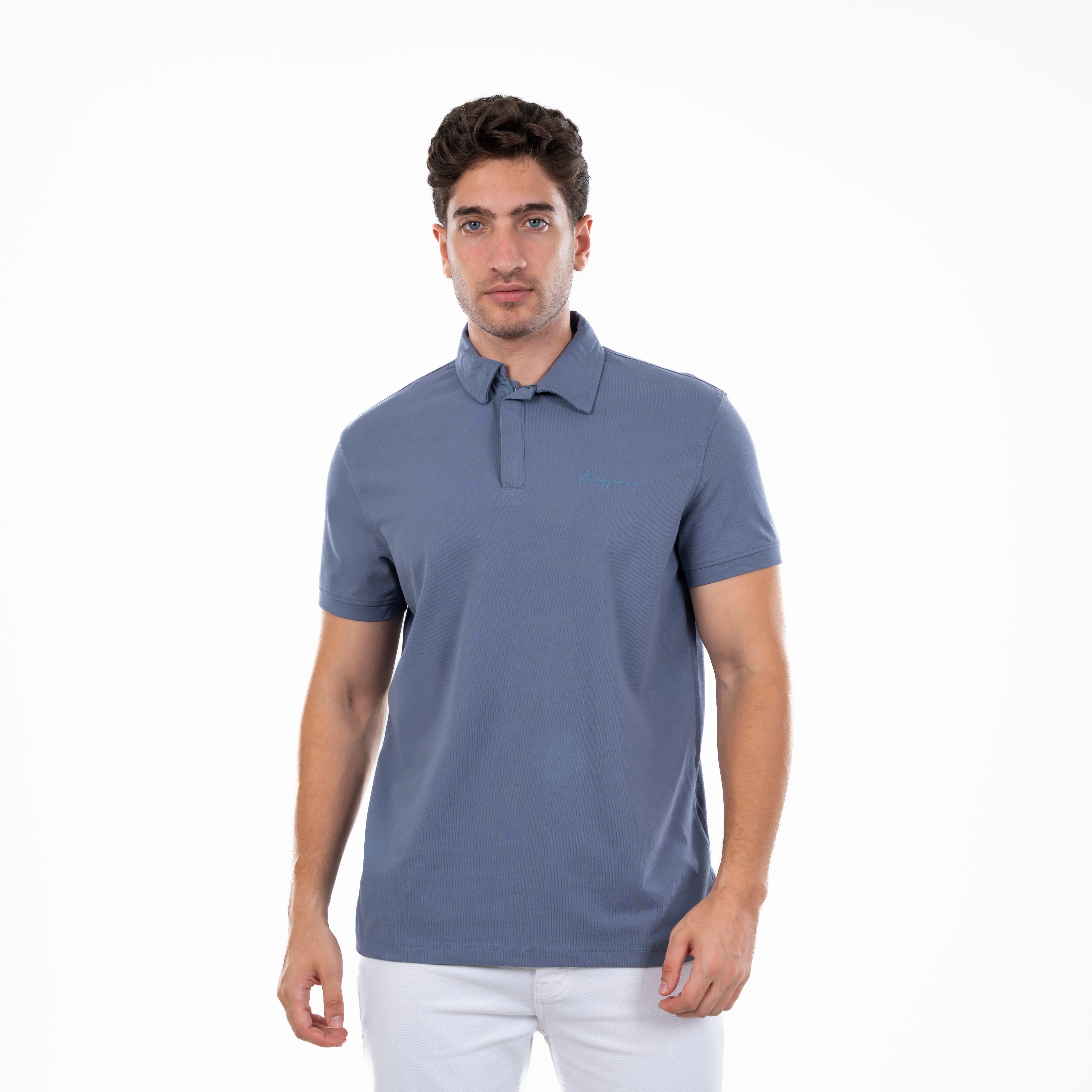 Polo T-shirt - Men - Plain