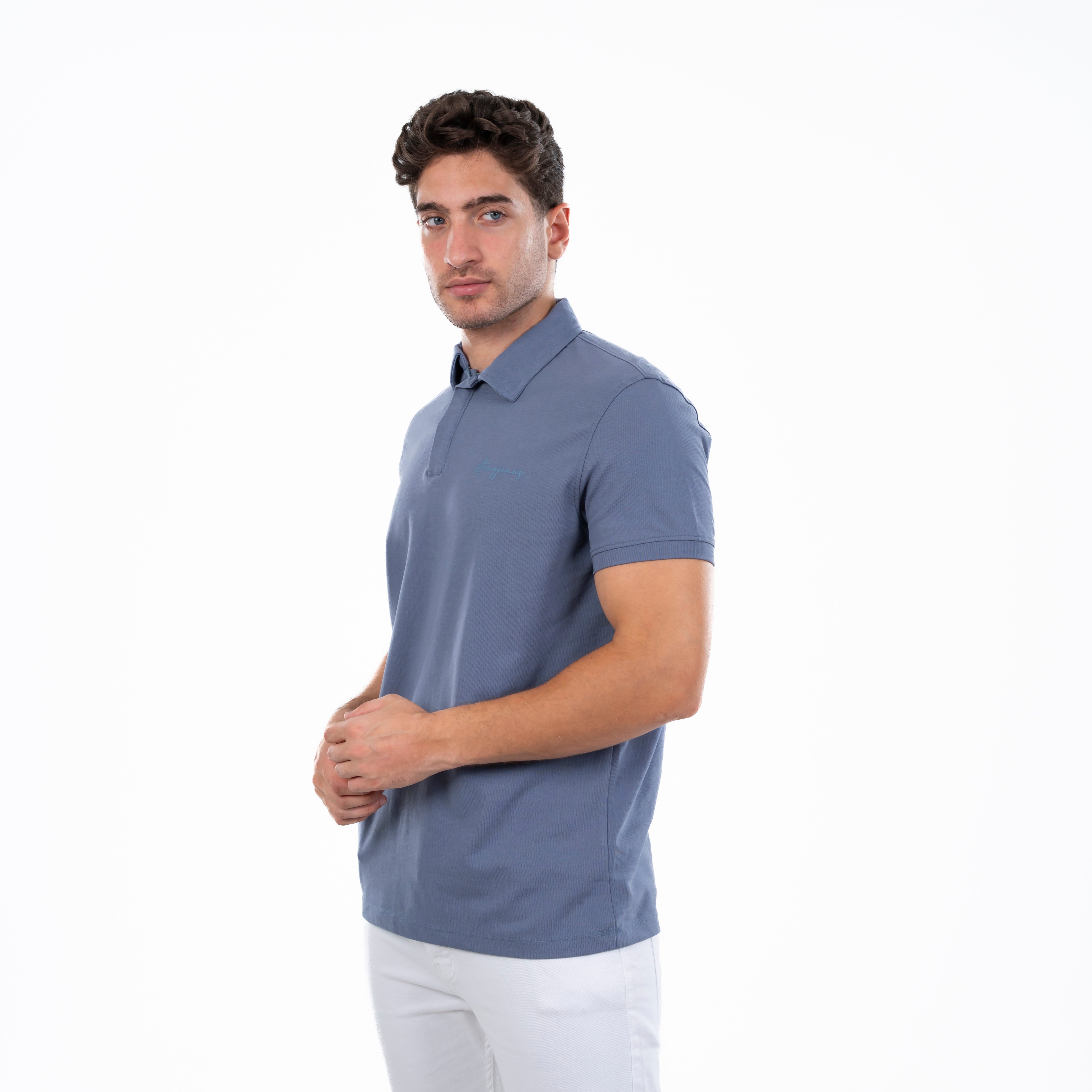 Polo T-shirt - Men - Plain