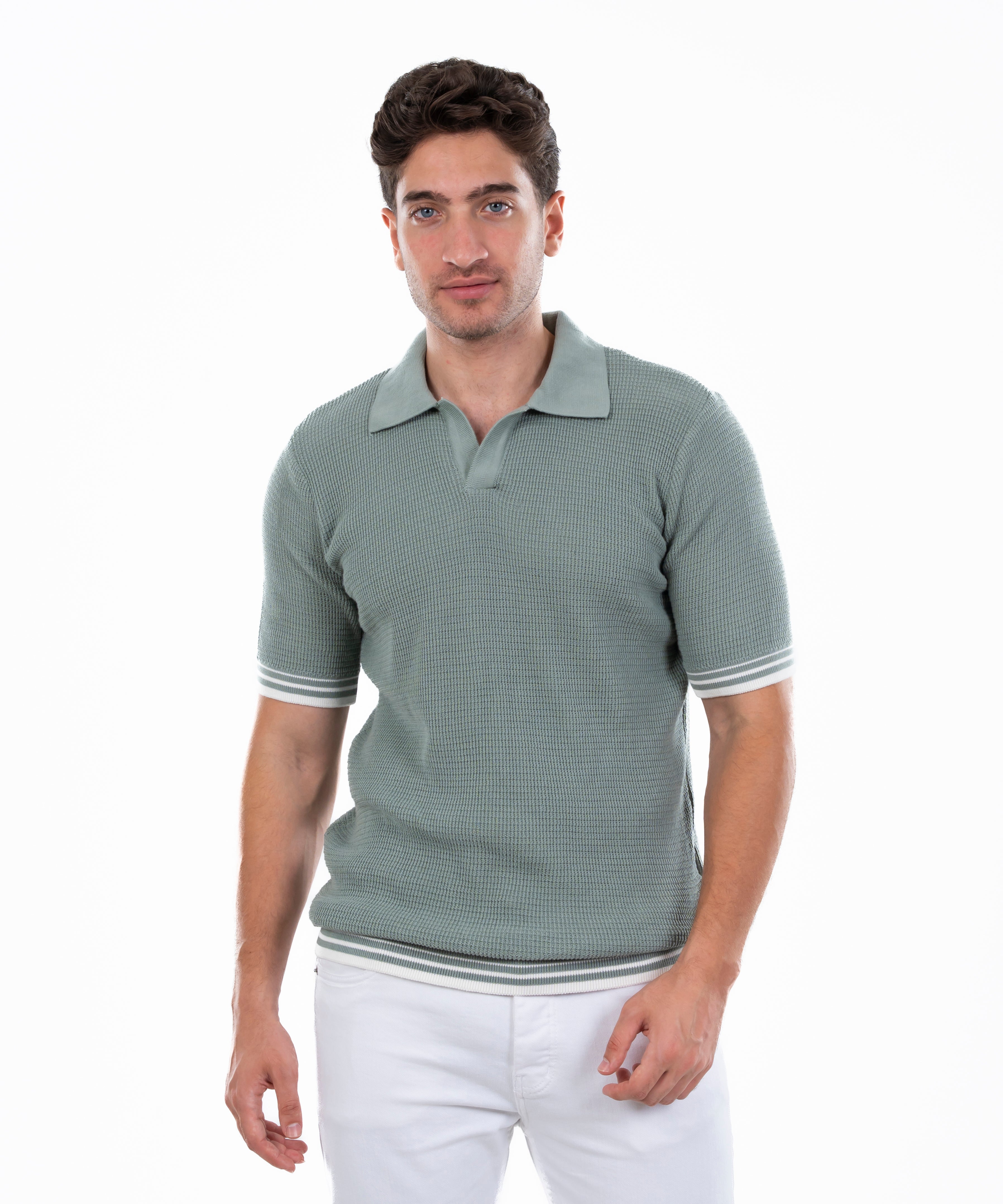 Polo T-shirt - Men - Plain