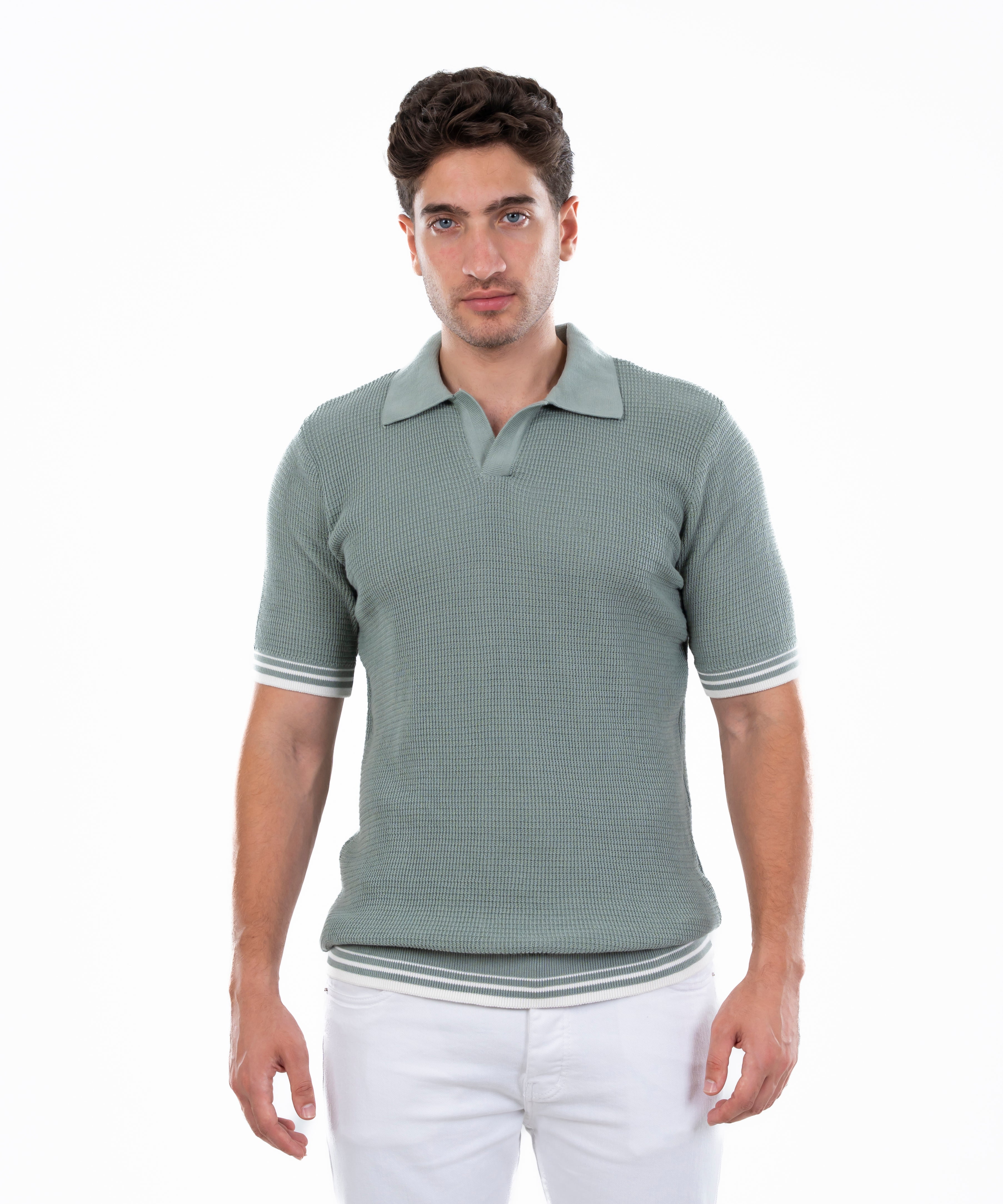 Polo T-shirt - Men - Plain