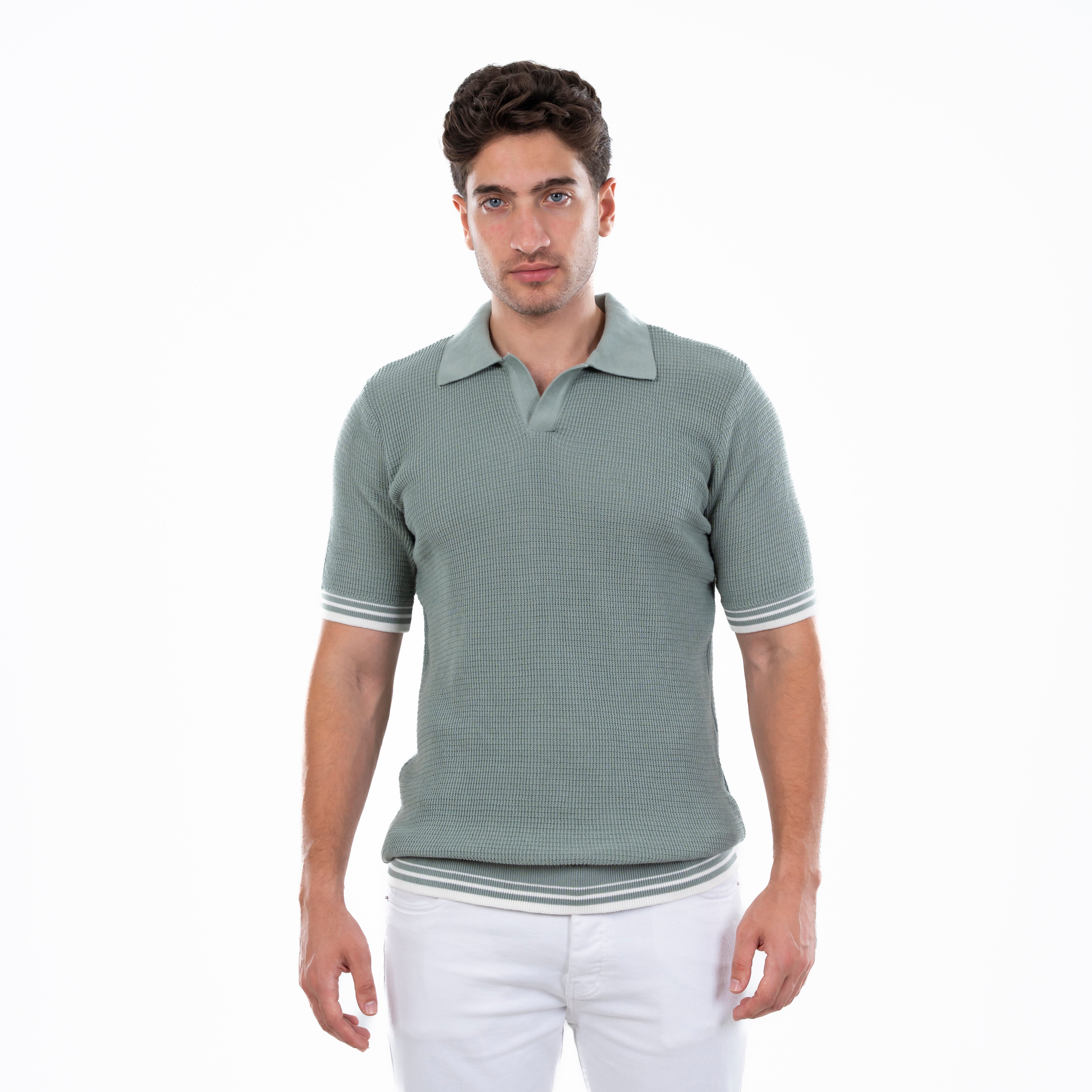 Polo T-shirt - Men - Plain