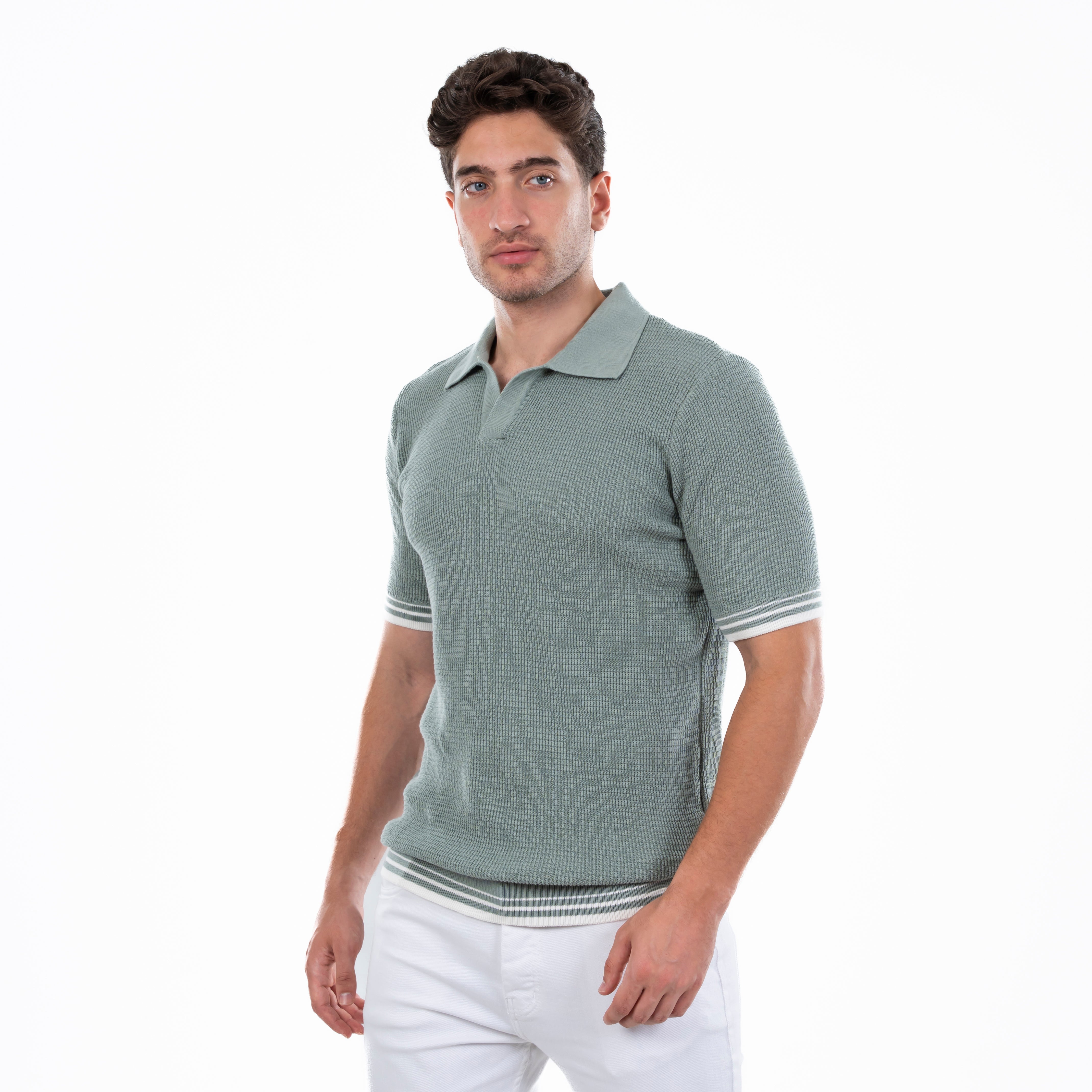 Polo T-shirt - Men - Plain