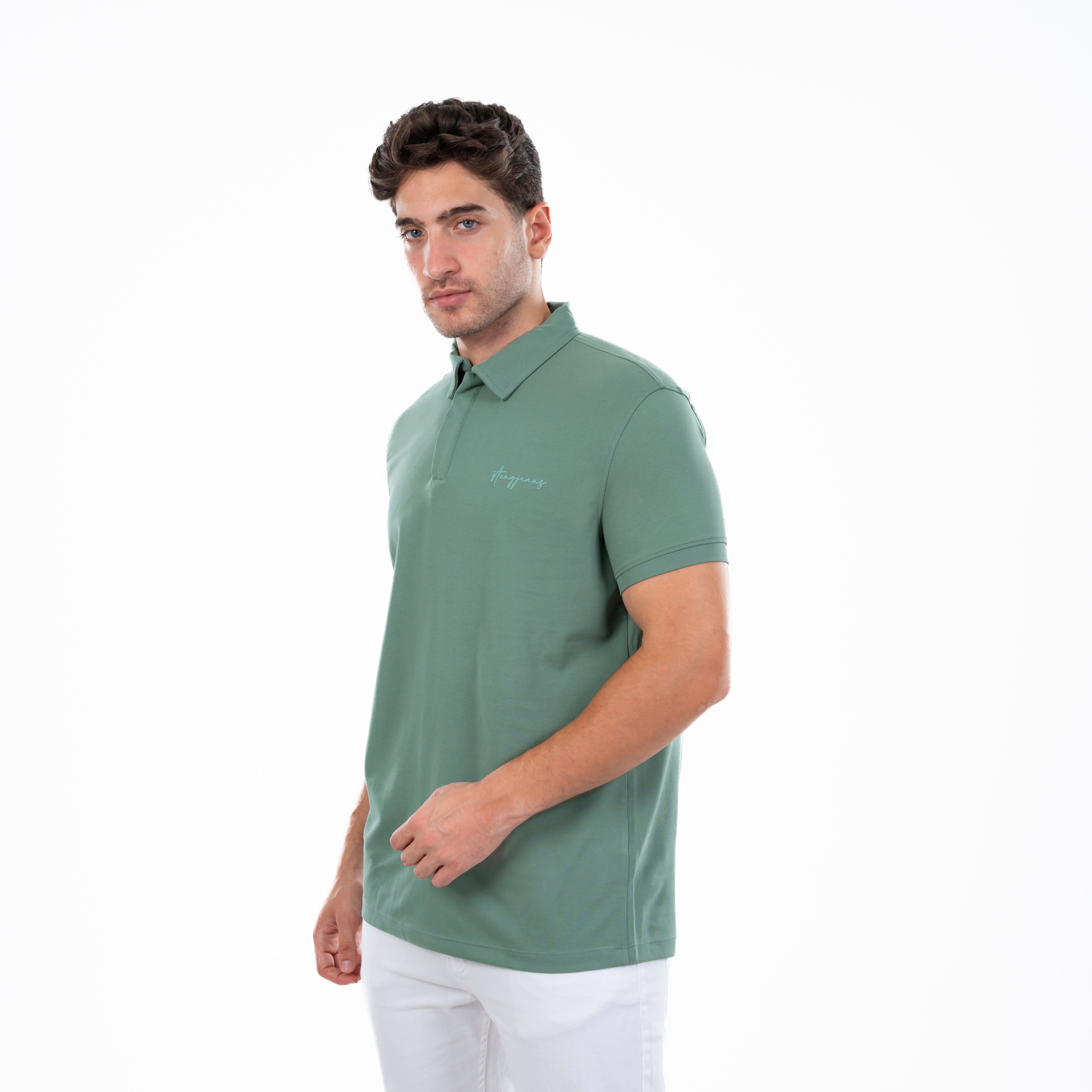 Polo T-shirt - Men - Plain